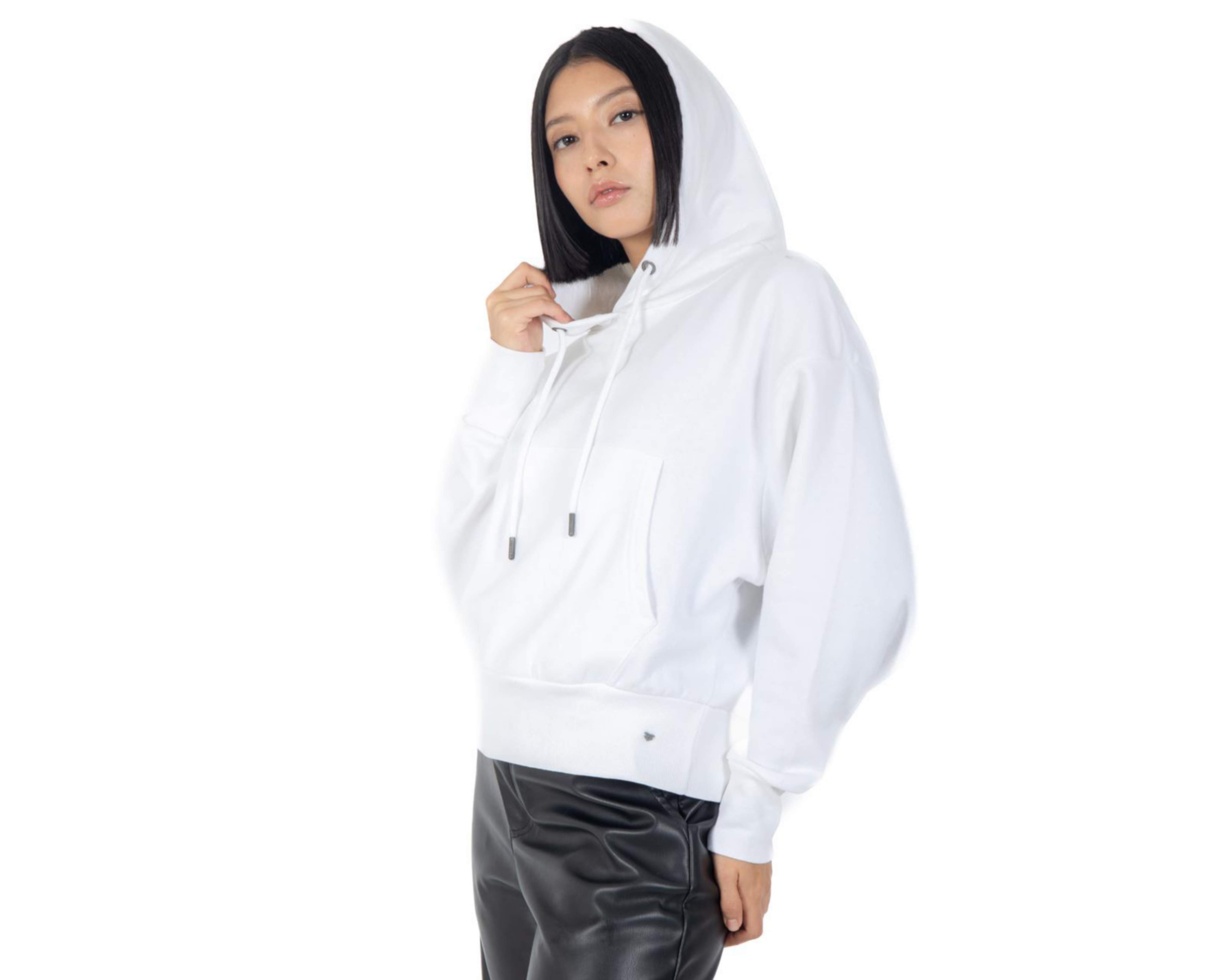 Foto 2 | Sudadera Blanca Forever 21 para Mujer