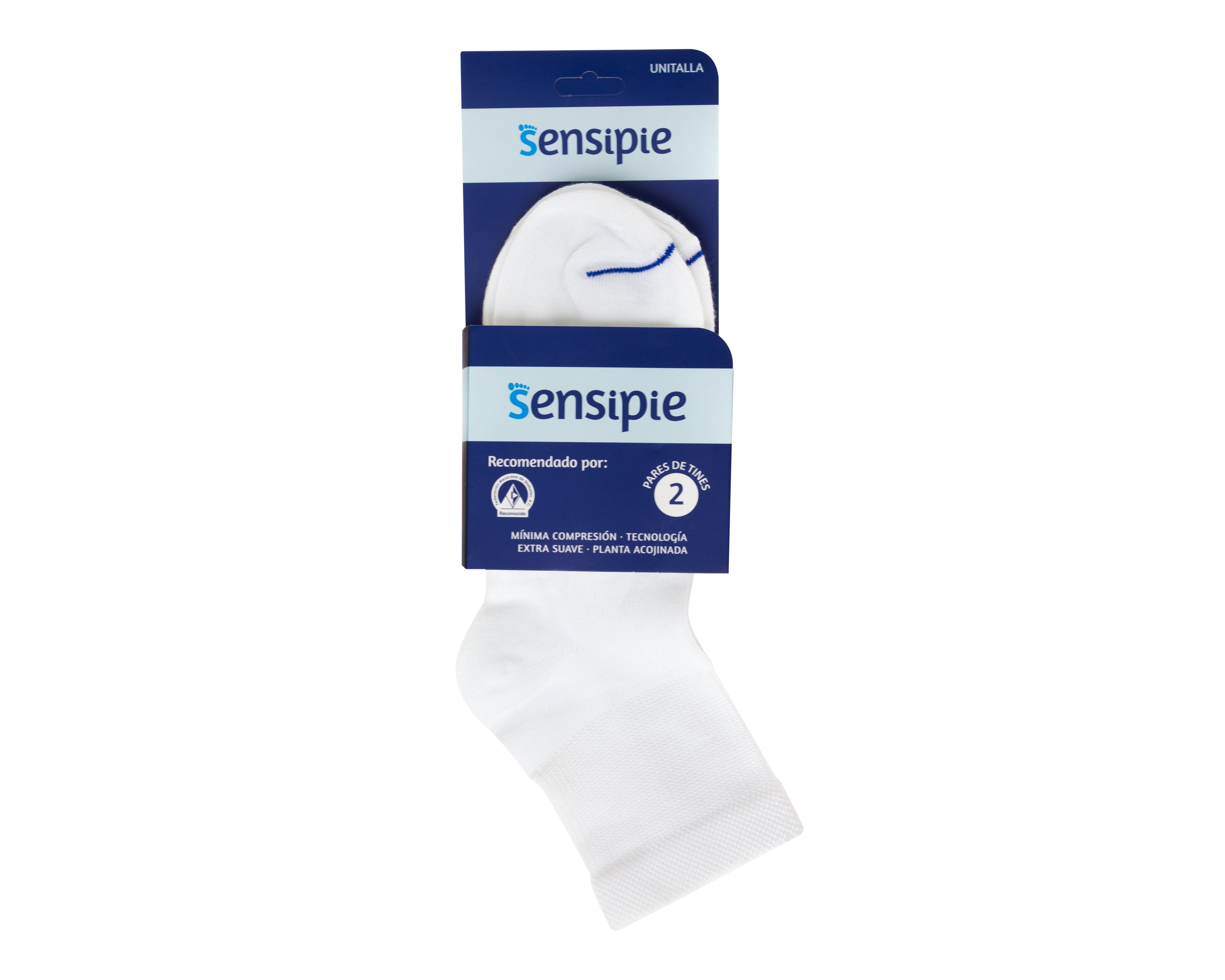 Foto 4 pulgar | Calcetas para Personas con Diabetes Sensipie para Mujer 2 Pares