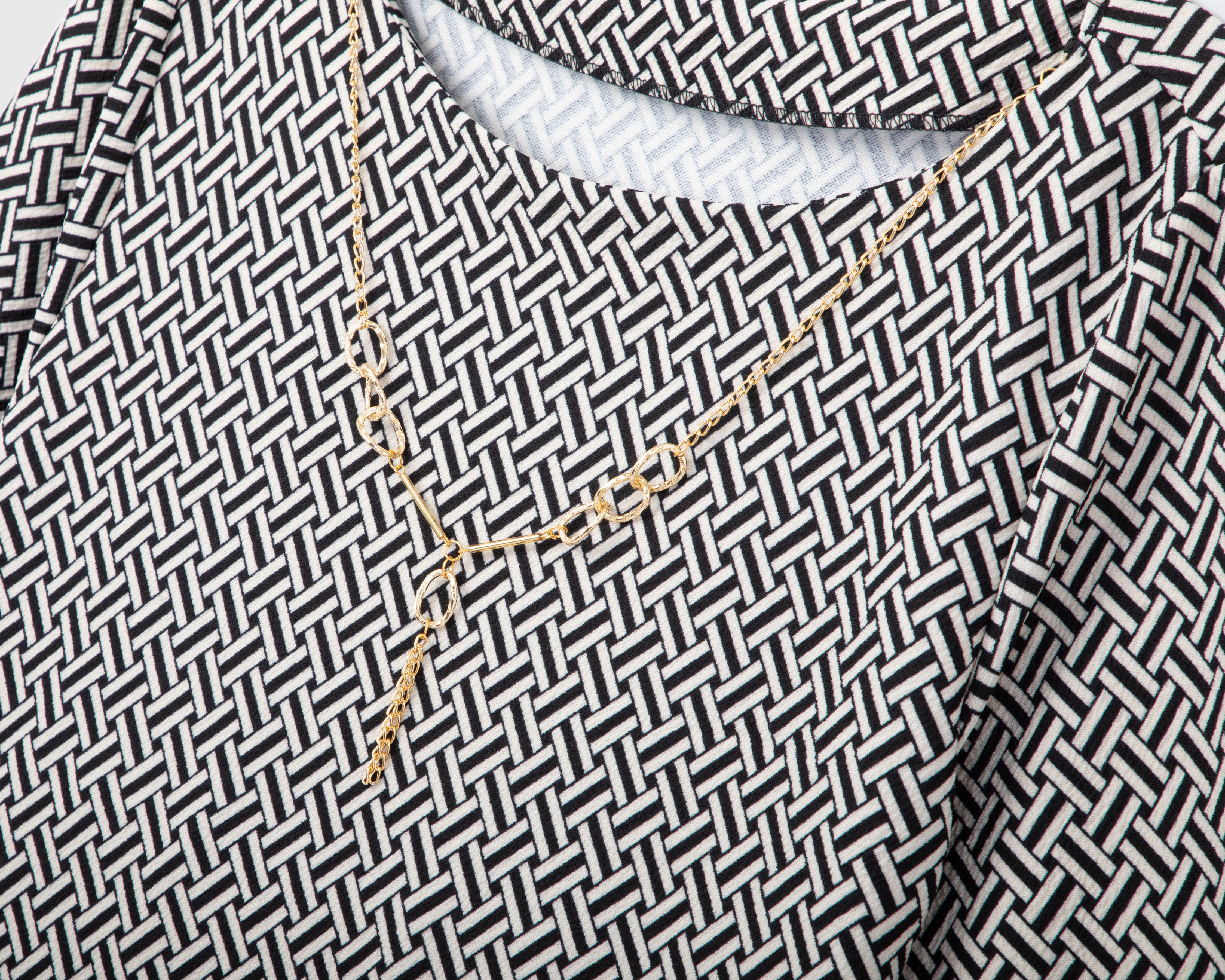 Foto 4 pulgar | Vestido Casual Sahara con Collar