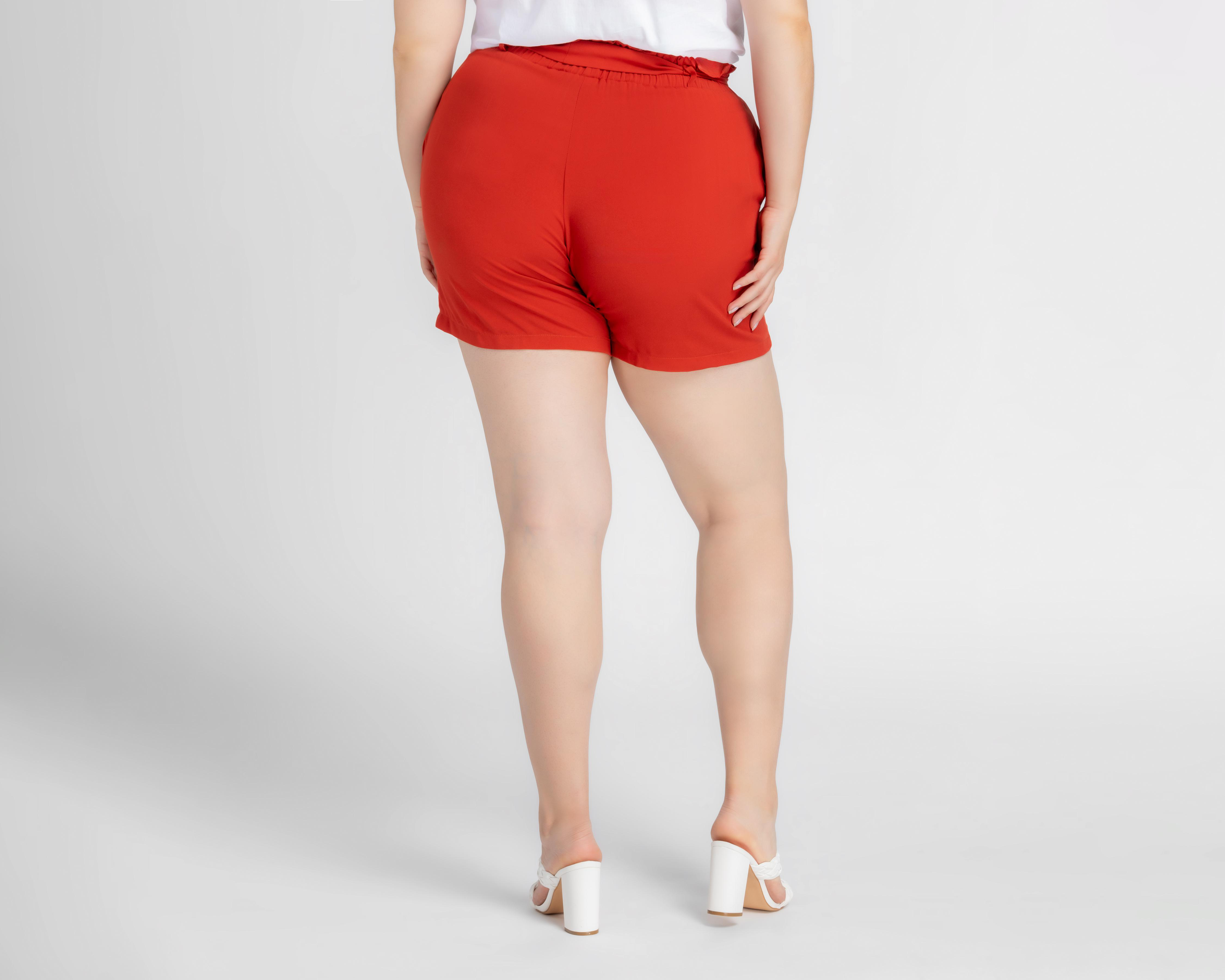 Foto 4 pulgar | Short Sahara Rojo