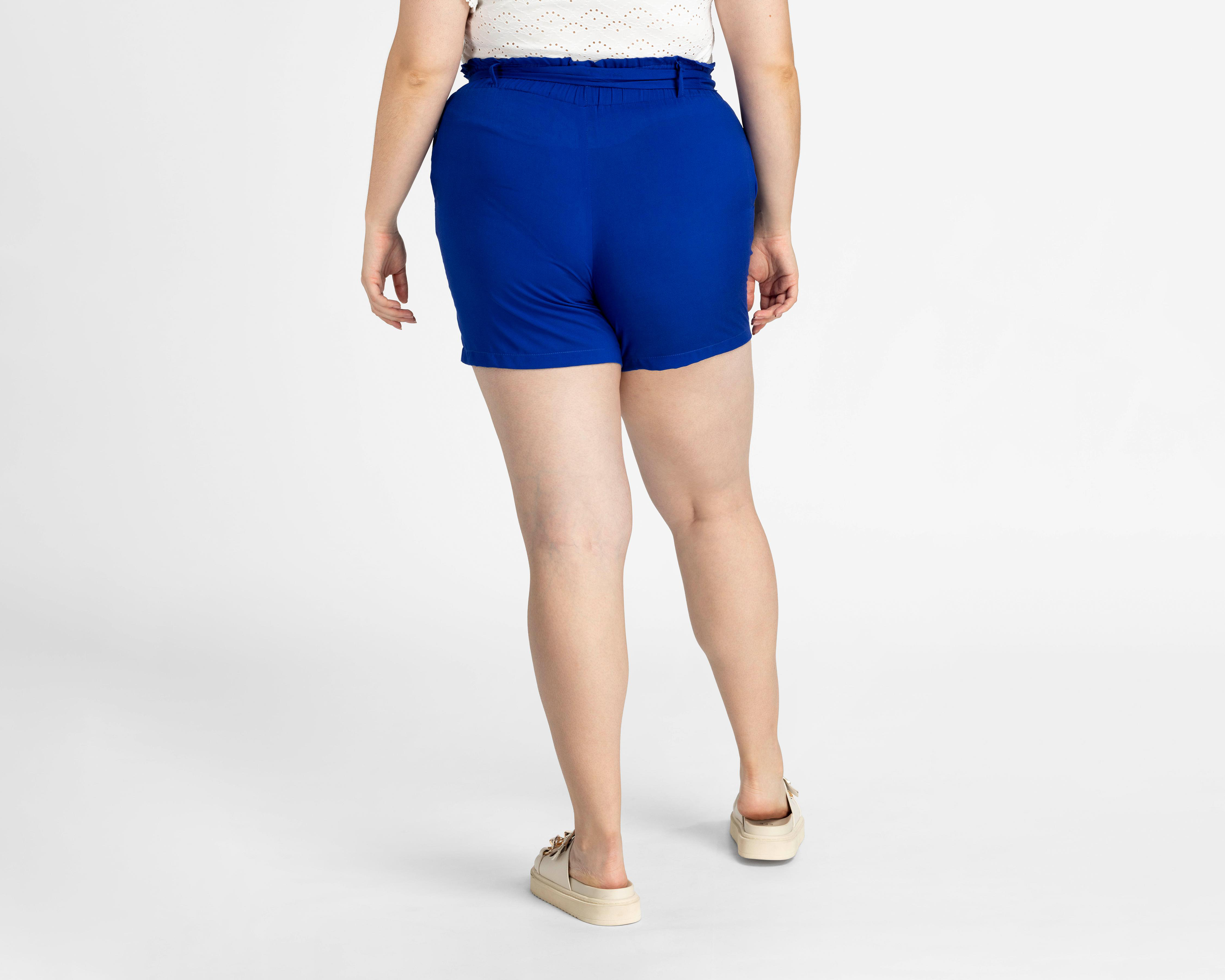 Foto 4 pulgar | Short Sahara Azul