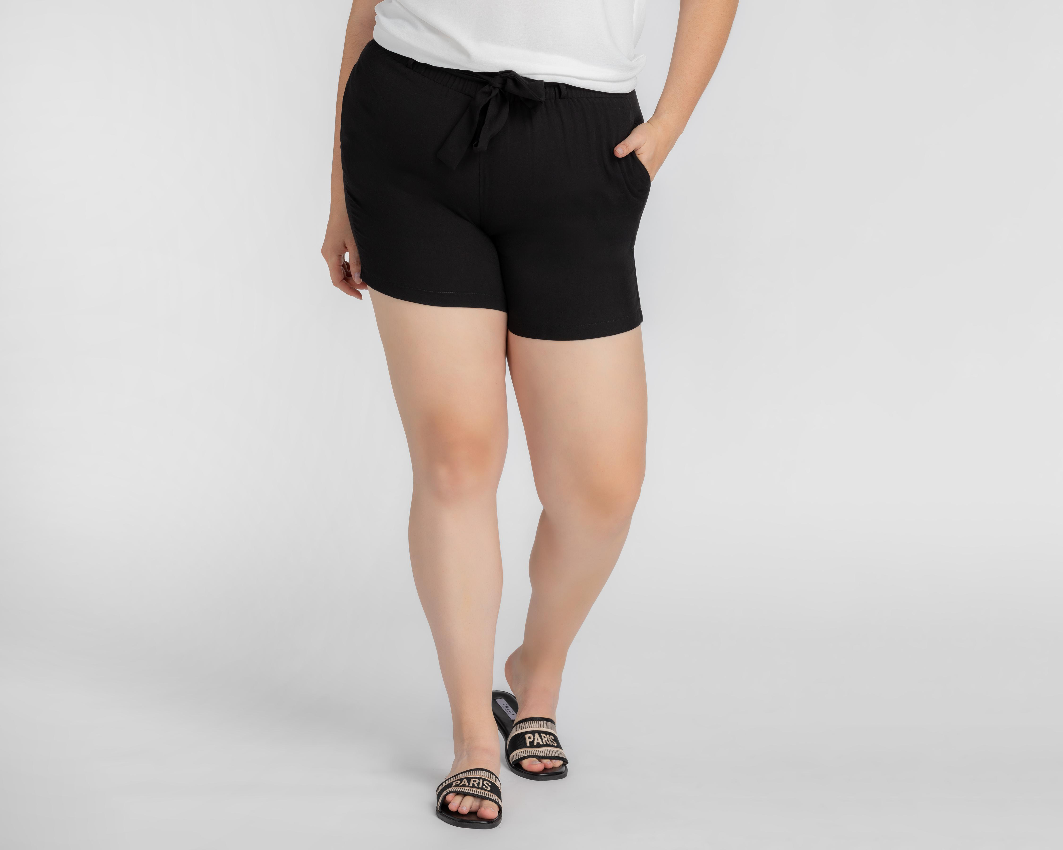 Foto 2 pulgar | Short Sahara Negro
