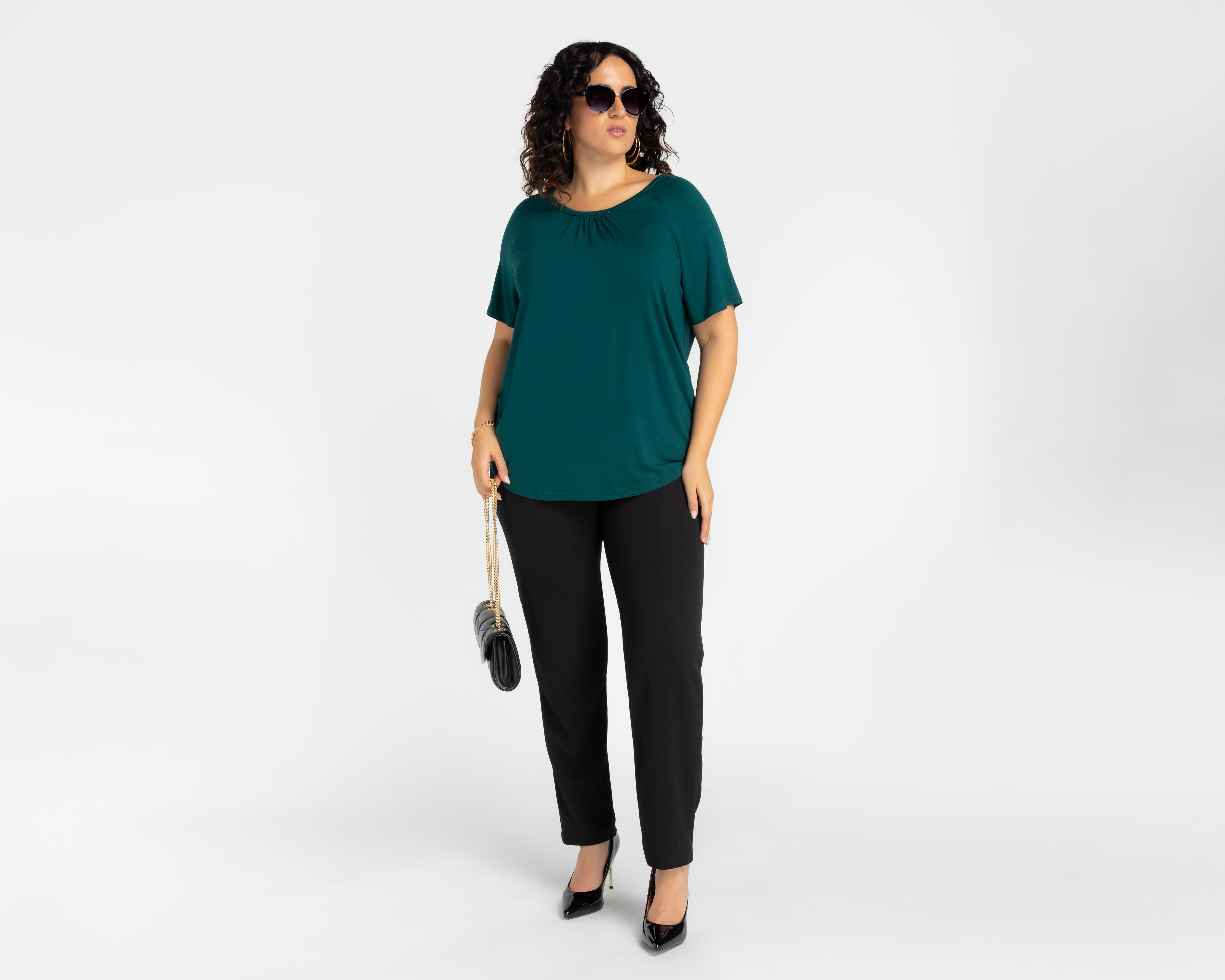 Foto 2 | Pantalón de Vestir Lady Sun Negro para Mujer