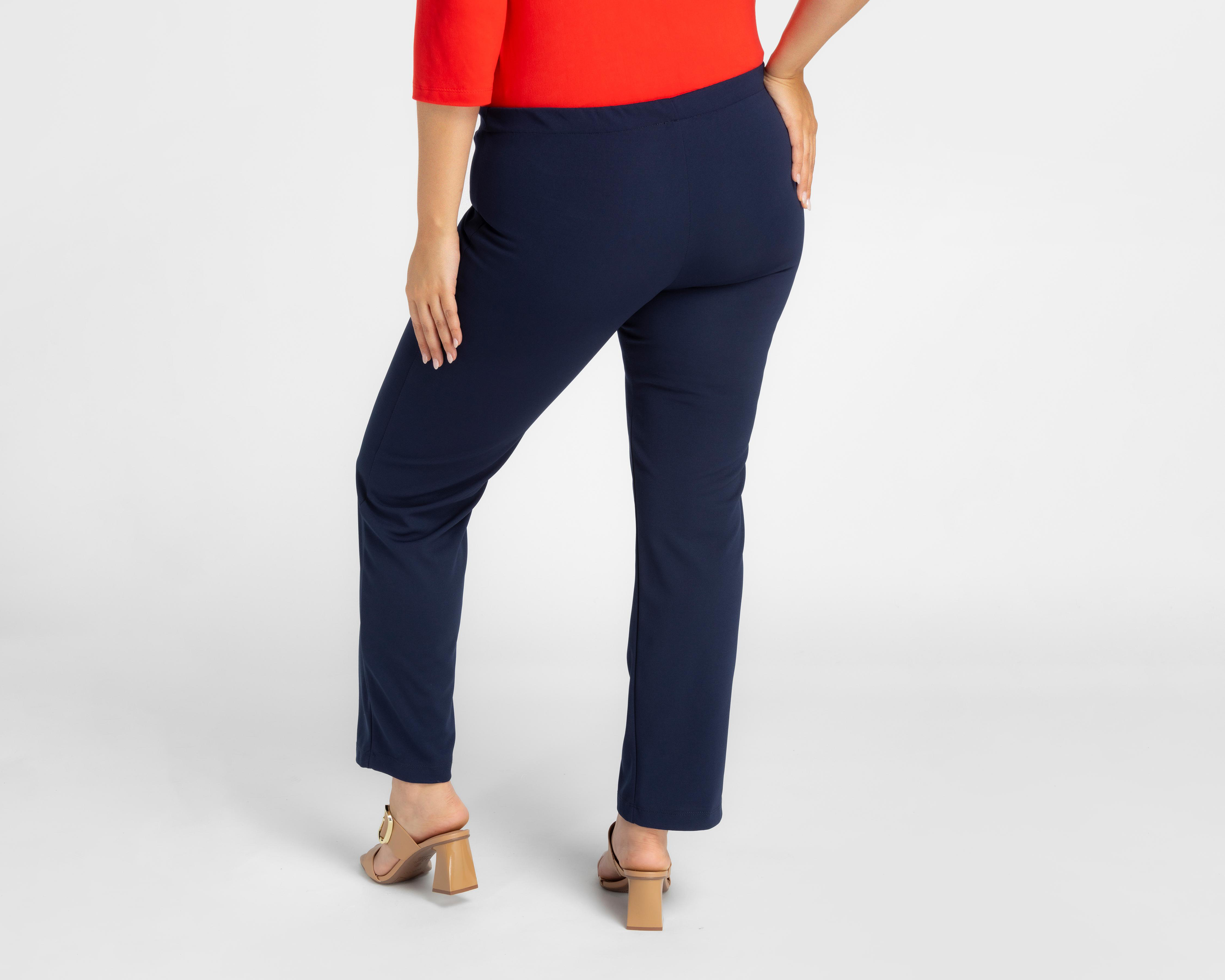 Foto 4 pulgar | Pantalón de Vestir Lady Sun Azul para Mujer