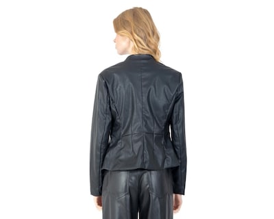 Foto 3 | Blazer Negro Forever 21 para Mujer