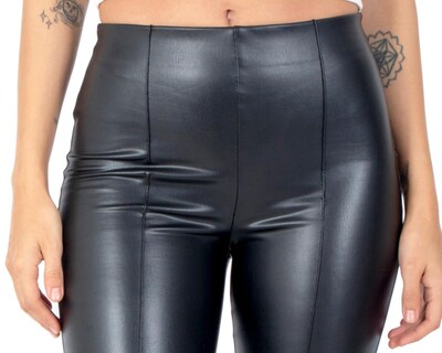 Foto 4 | Leggings Negros Forever 21 para Mujer