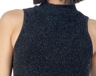 Foto 4 | Playera Forever 21 con Hilo Metálico para Mujer