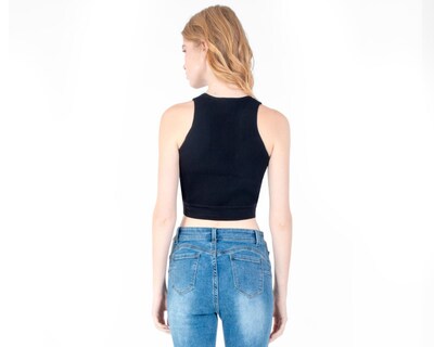Foto 3 | Crop Top Forever 21 sin Mangas para Mujer