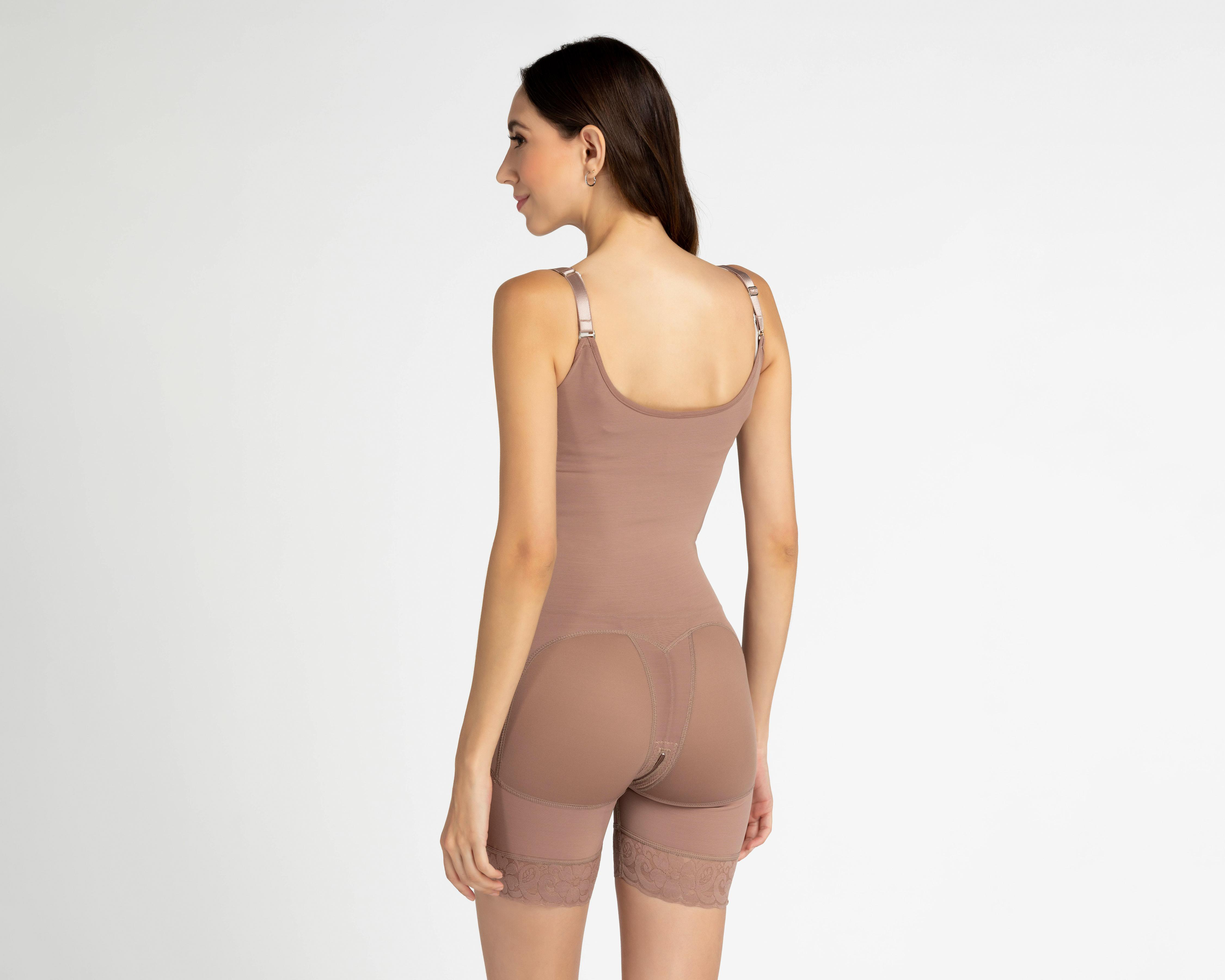 Foto 3 pulgar | Body con Control Lanude con Cierre para Mujer