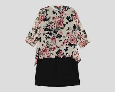 Foto 2 | Vestido Formal Lady Sun Negro Cuello Redondo para Mujer