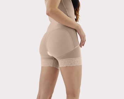 Foto 3 | Body Bóxer Lanude con Encaje para Mujer