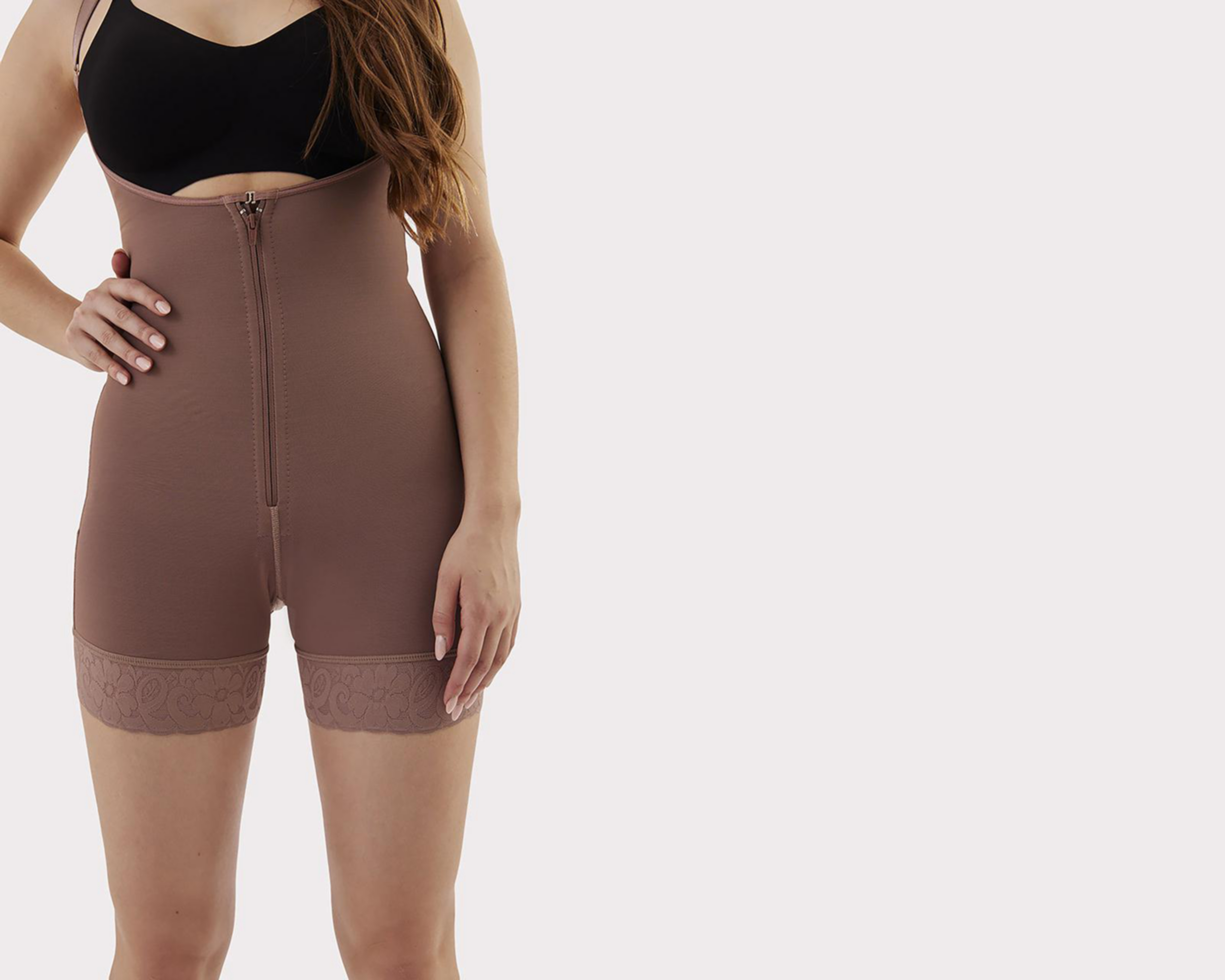 Foto 4 pulgar | Body Bóxer Lady Sun con Encaje para Mujer