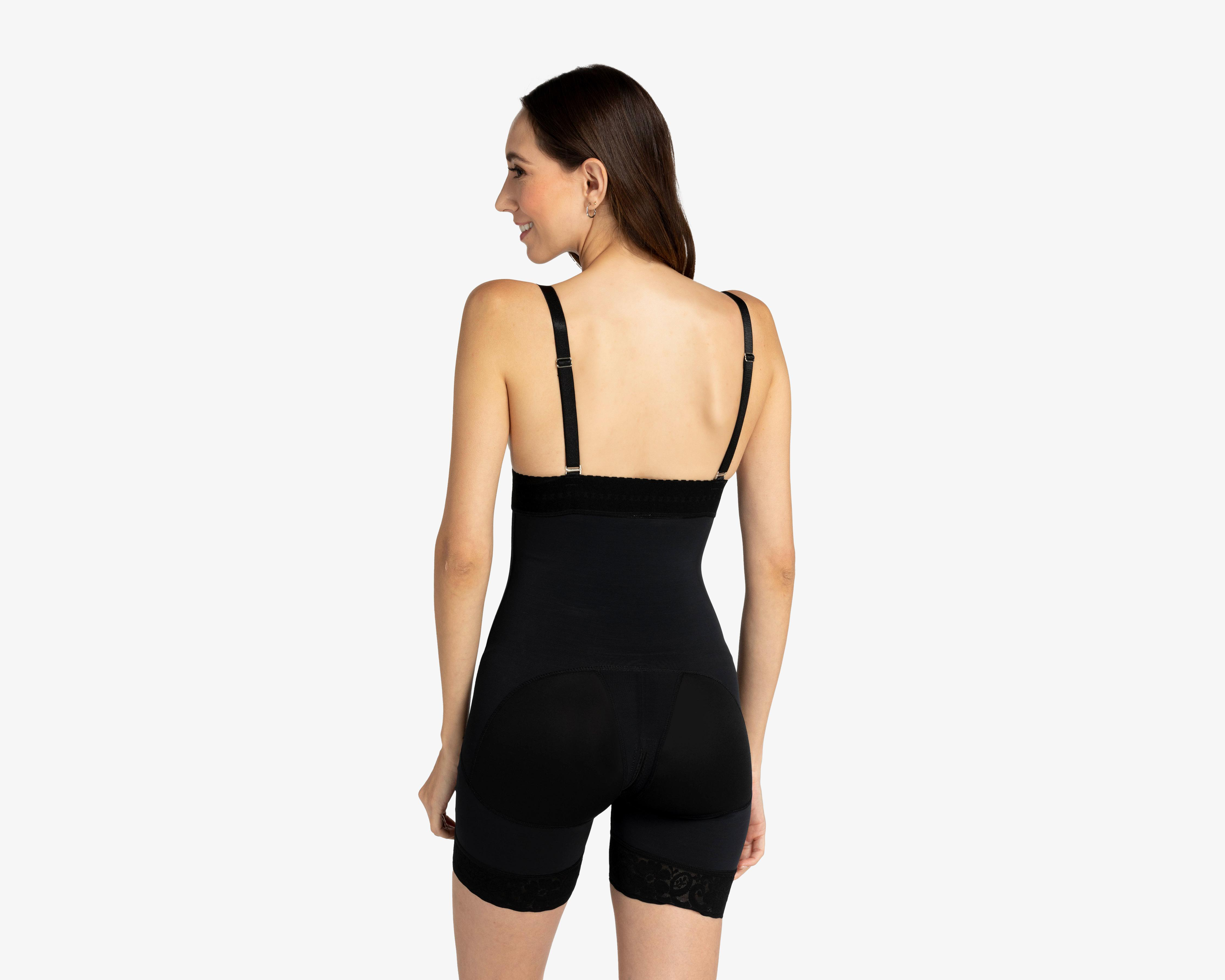 Foto 3 pulgar | Body con Control Lanude con Cierre para Mujer