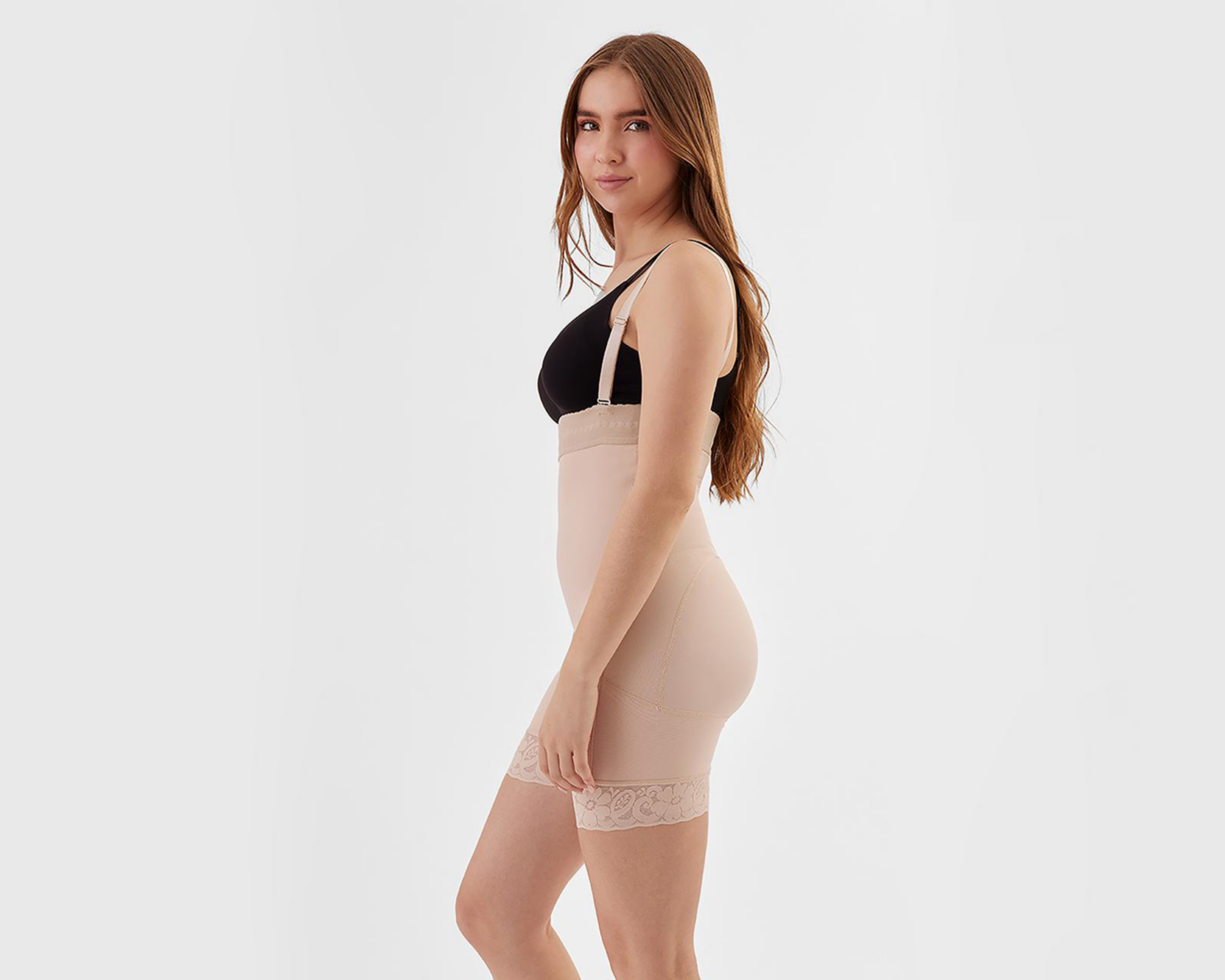 Foto 4 pulgar | Body Boxer Lady Sun con Encaje para Mujer