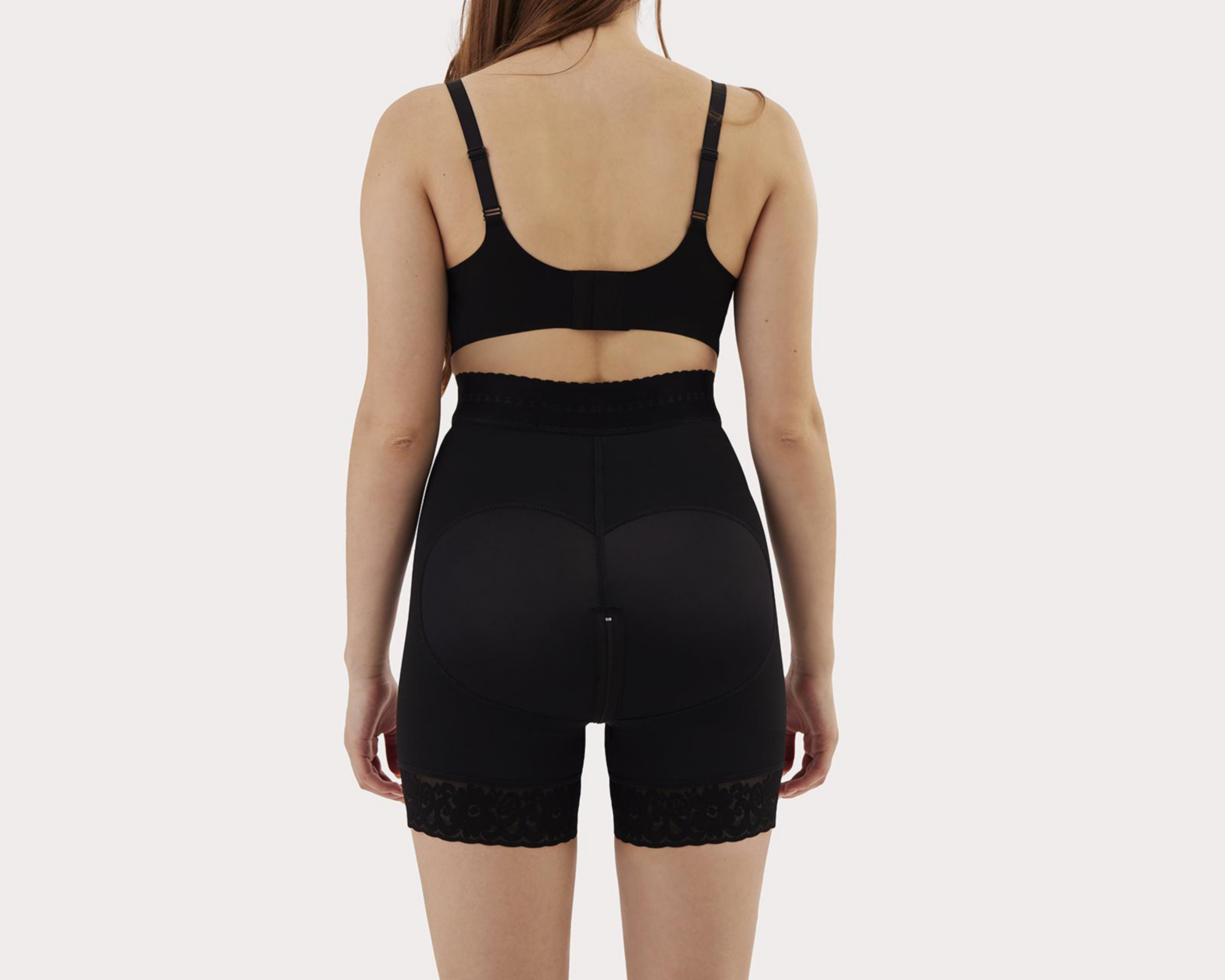 Foto 2 | Short con Contról con Encaje para Mujer