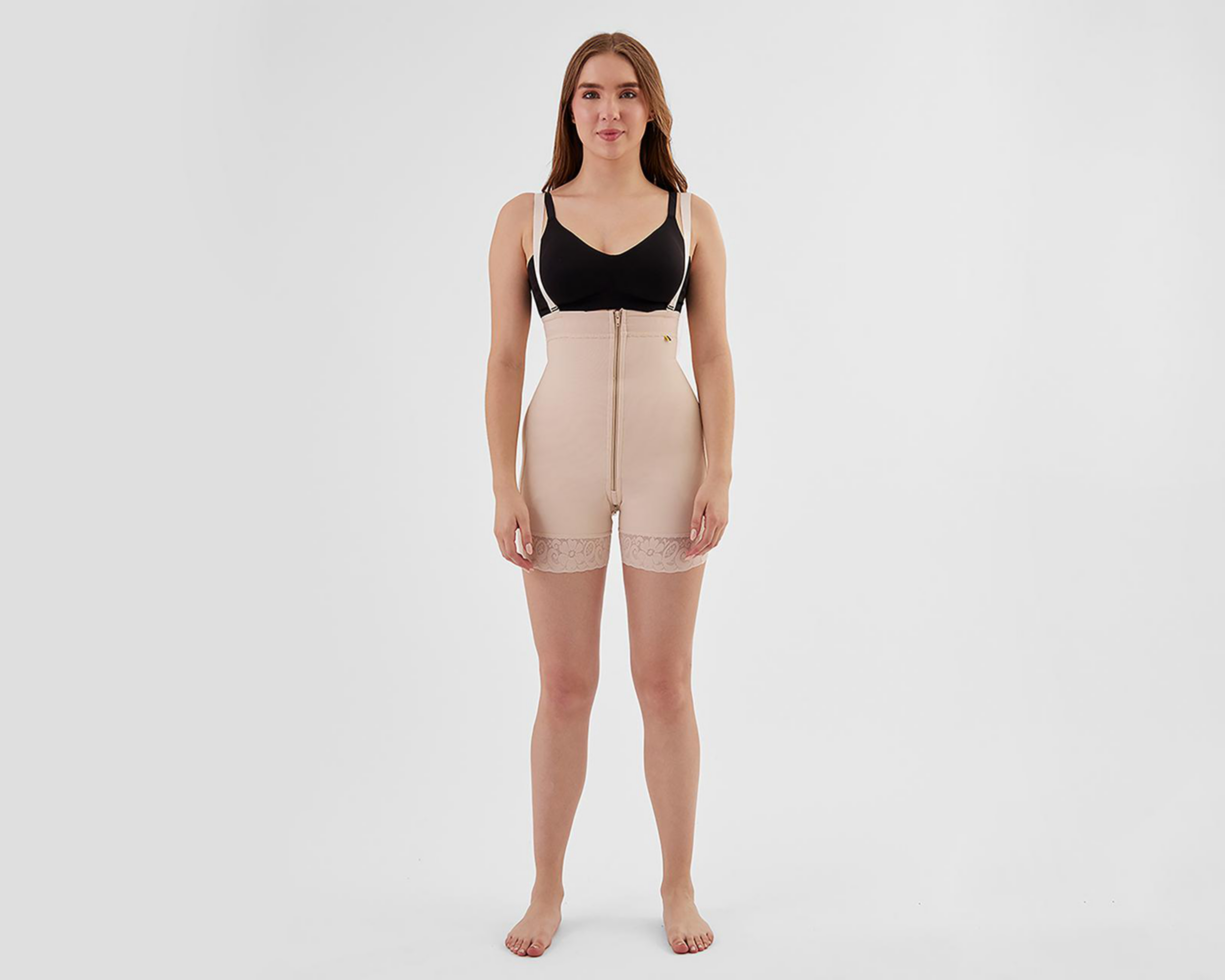 Foto 1 | Body Bóxer Lanude con Encaje para Mujer