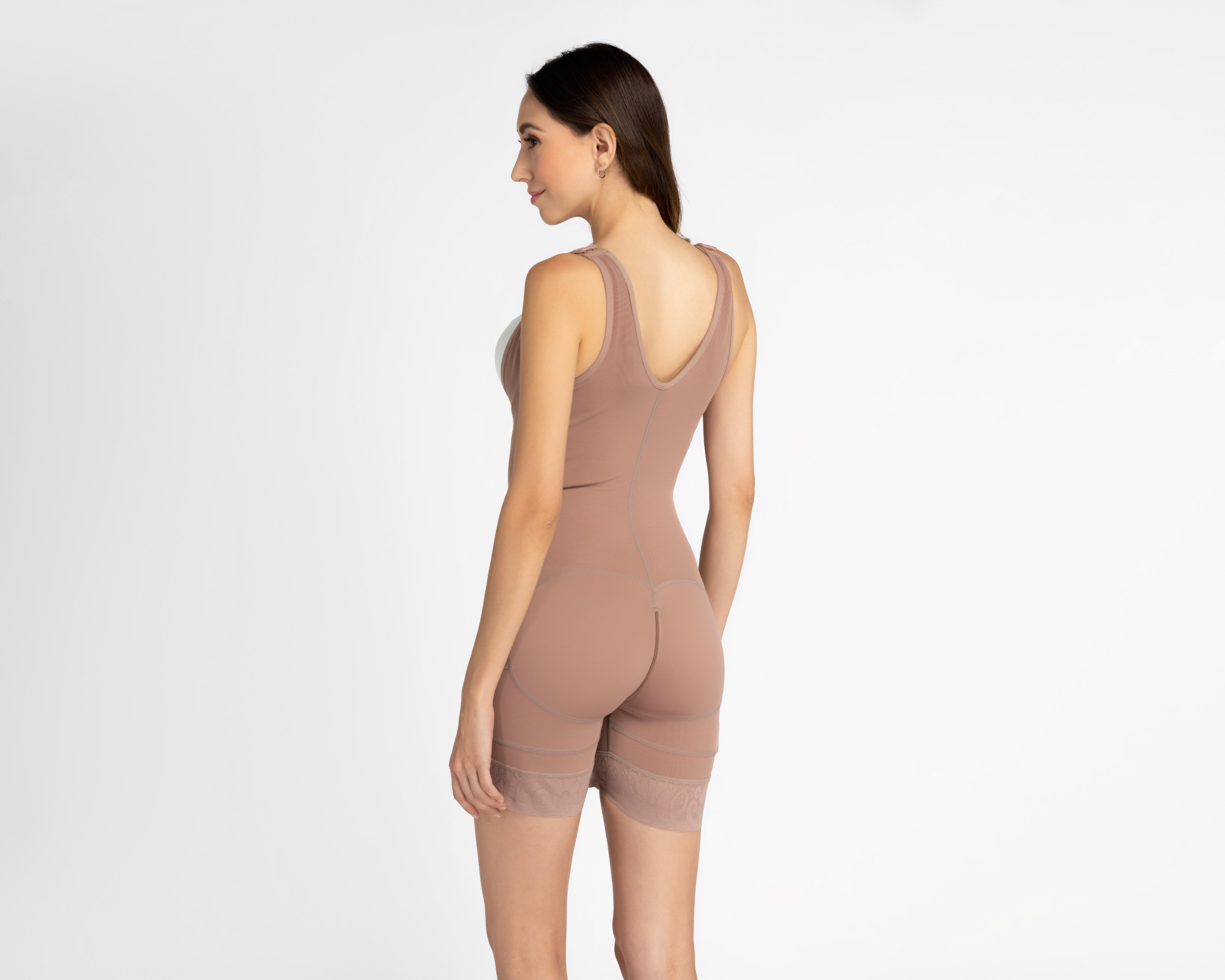 Foto 3 pulgar | Body con Control Lanude con Cierre para Mujer