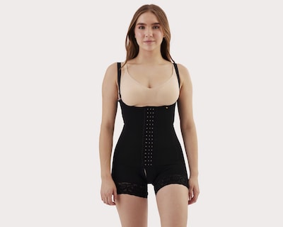 Foto 3 | Body con Contról con Encaje para Mujer