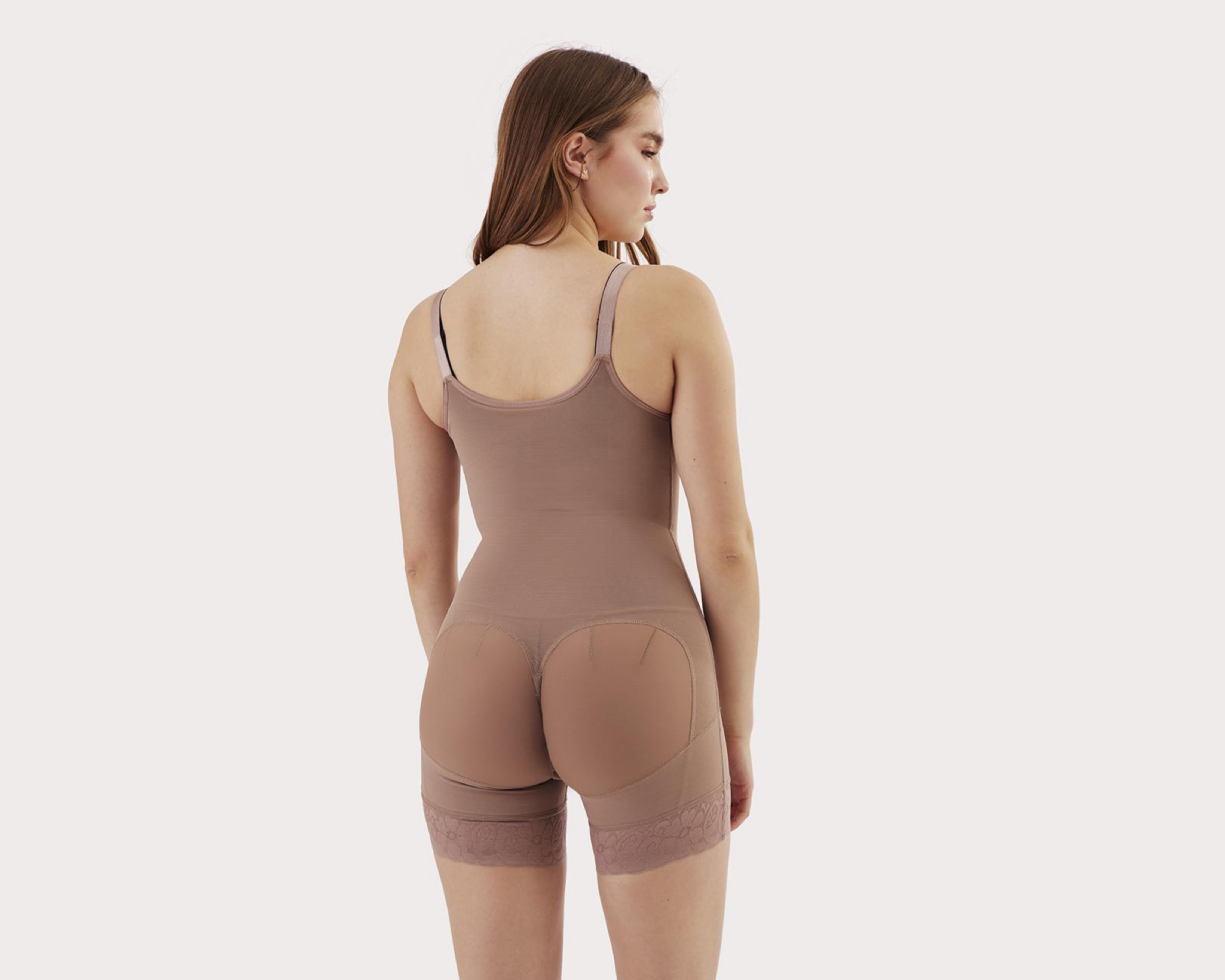 Foto 4 | Body Bóxer Lanude con Encaje para Mujer