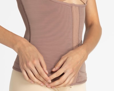 Foto 3 | Camiseta Control Lanude con Cierre para Mujer