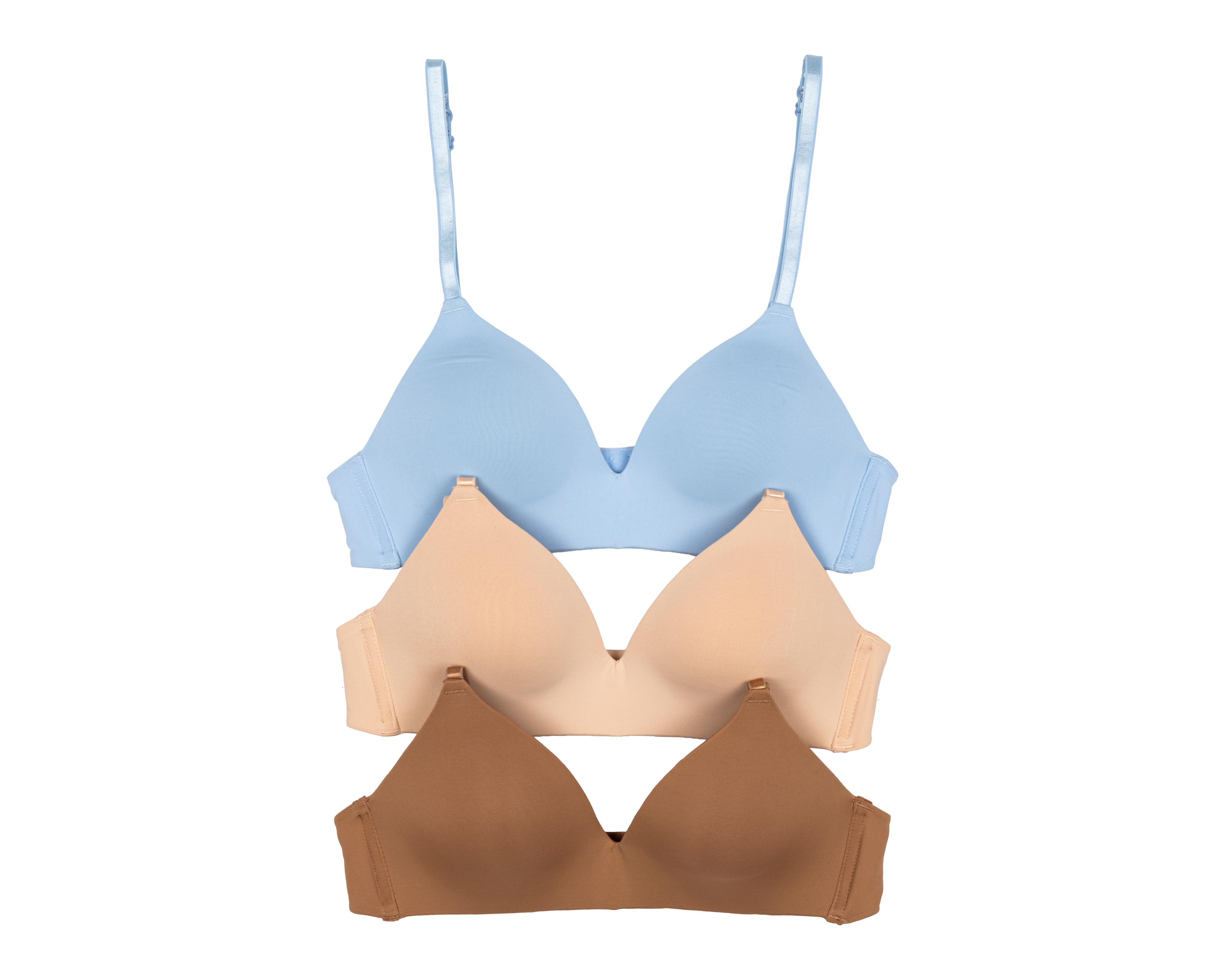 Foto 2 pulgar | Brasier Seamless Beauty Secret Copa Completa 3 Pack