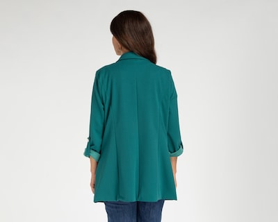 Foto 3 | Blazer Verde Sahara para Mujer
