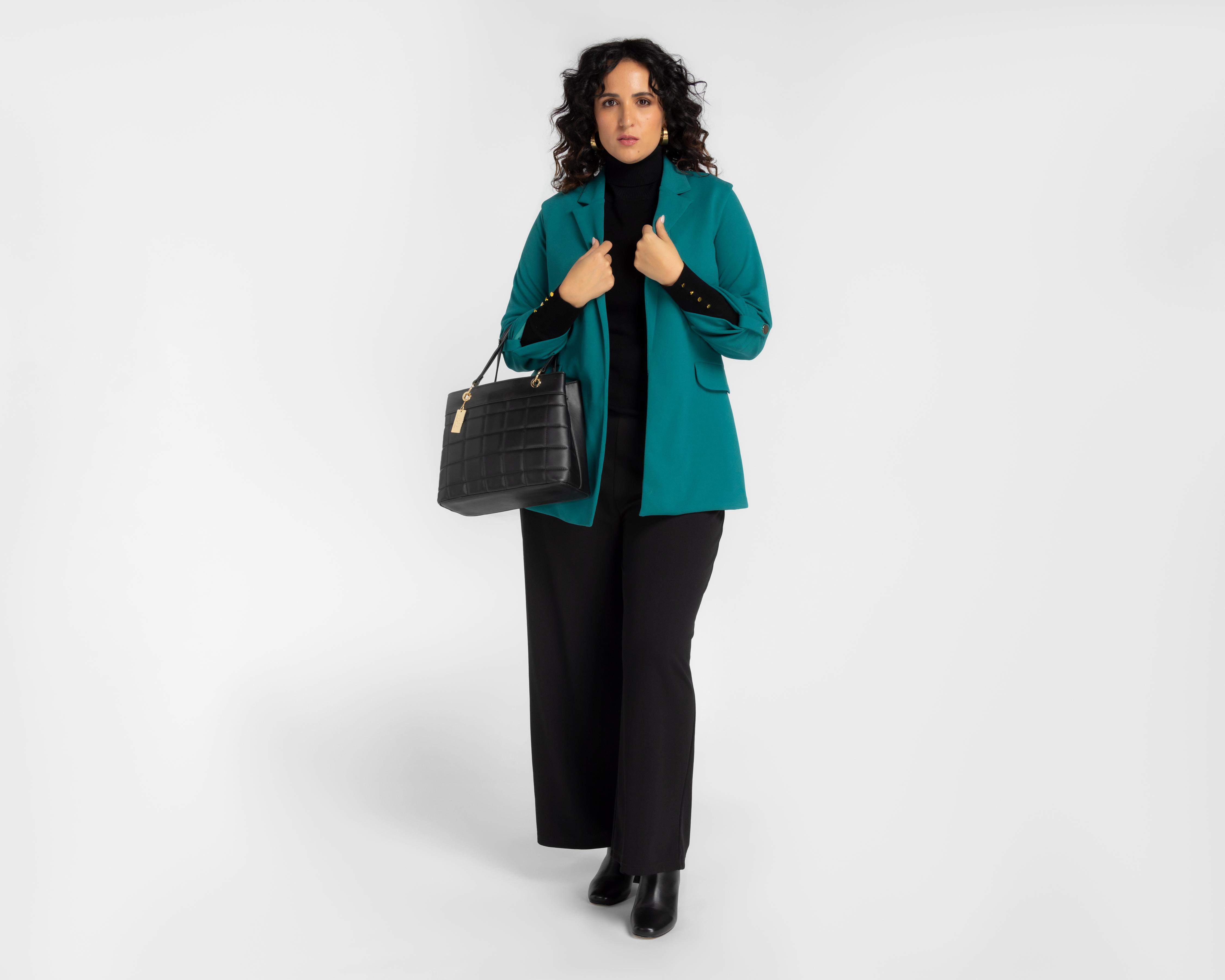 Foto 6 pulgar | Blazer Verde Sahara para Mujer