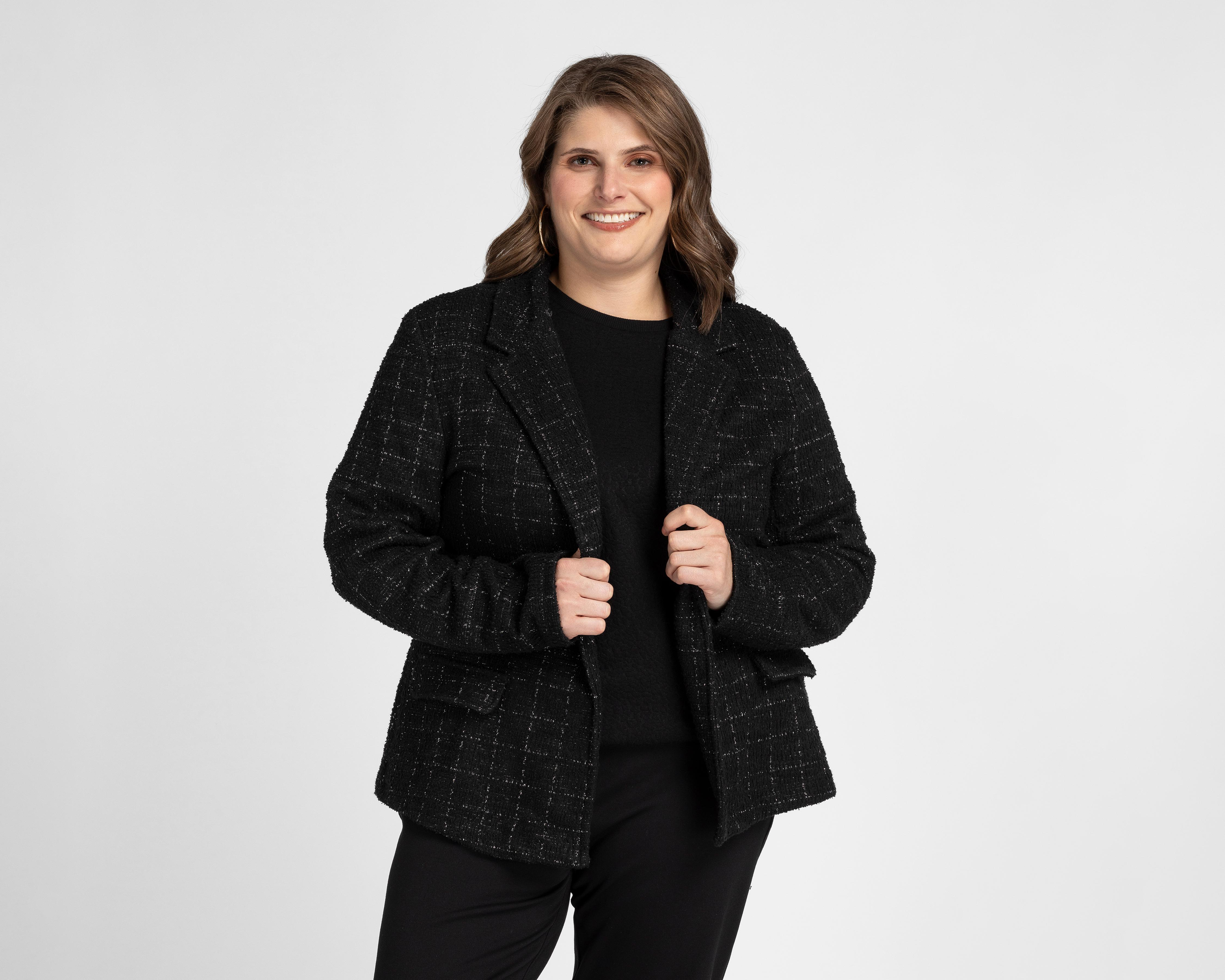 Foto 1 | Saco Negro Sahara para Mujer