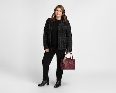 Foto 2 | Saco Negro Sahara para Mujer