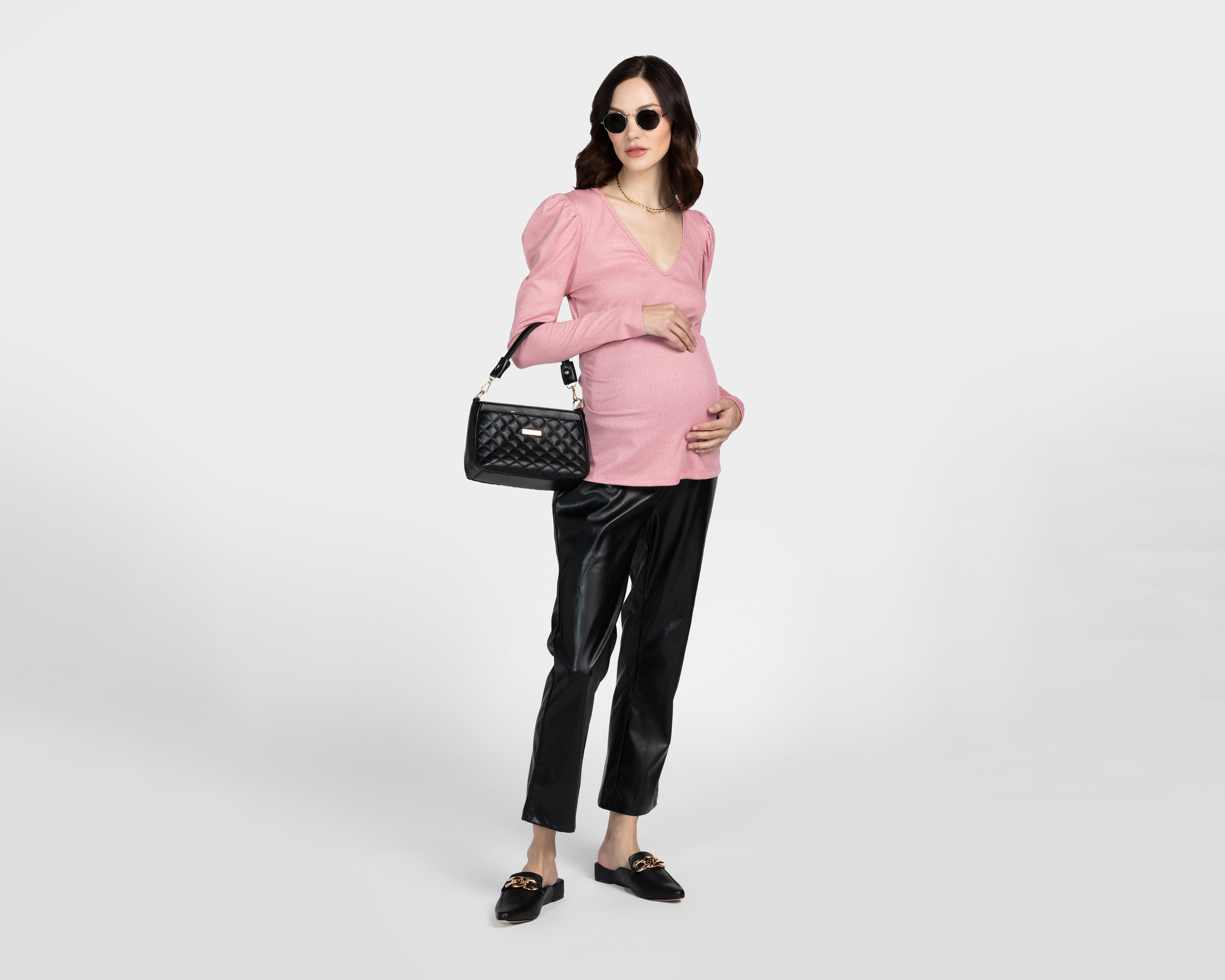 Foto 2 | Blusa de Maternidad Mamá Bella Manga Larga