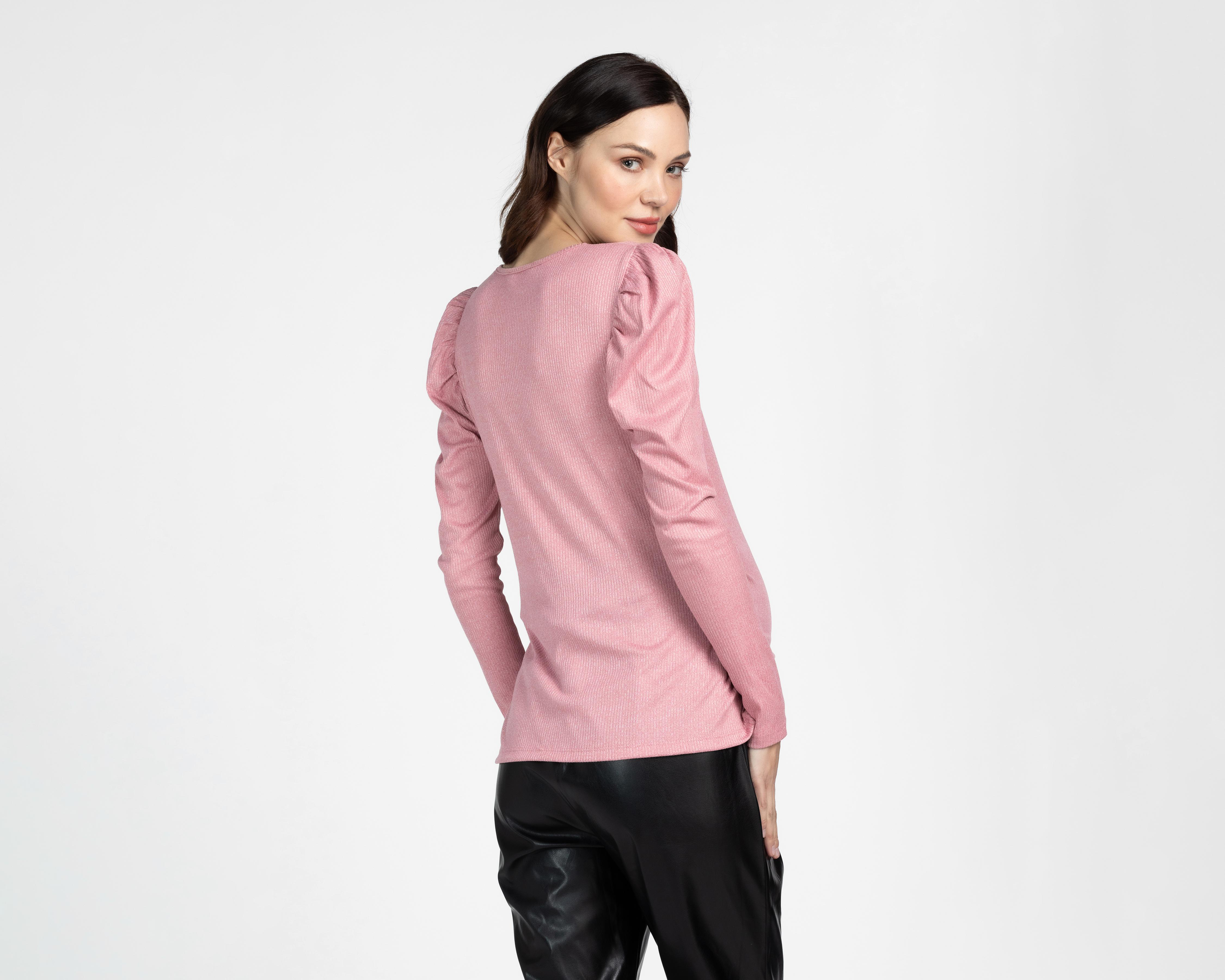 Foto 4 pulgar | Blusa de Maternidad Mamá Bella Manga Larga