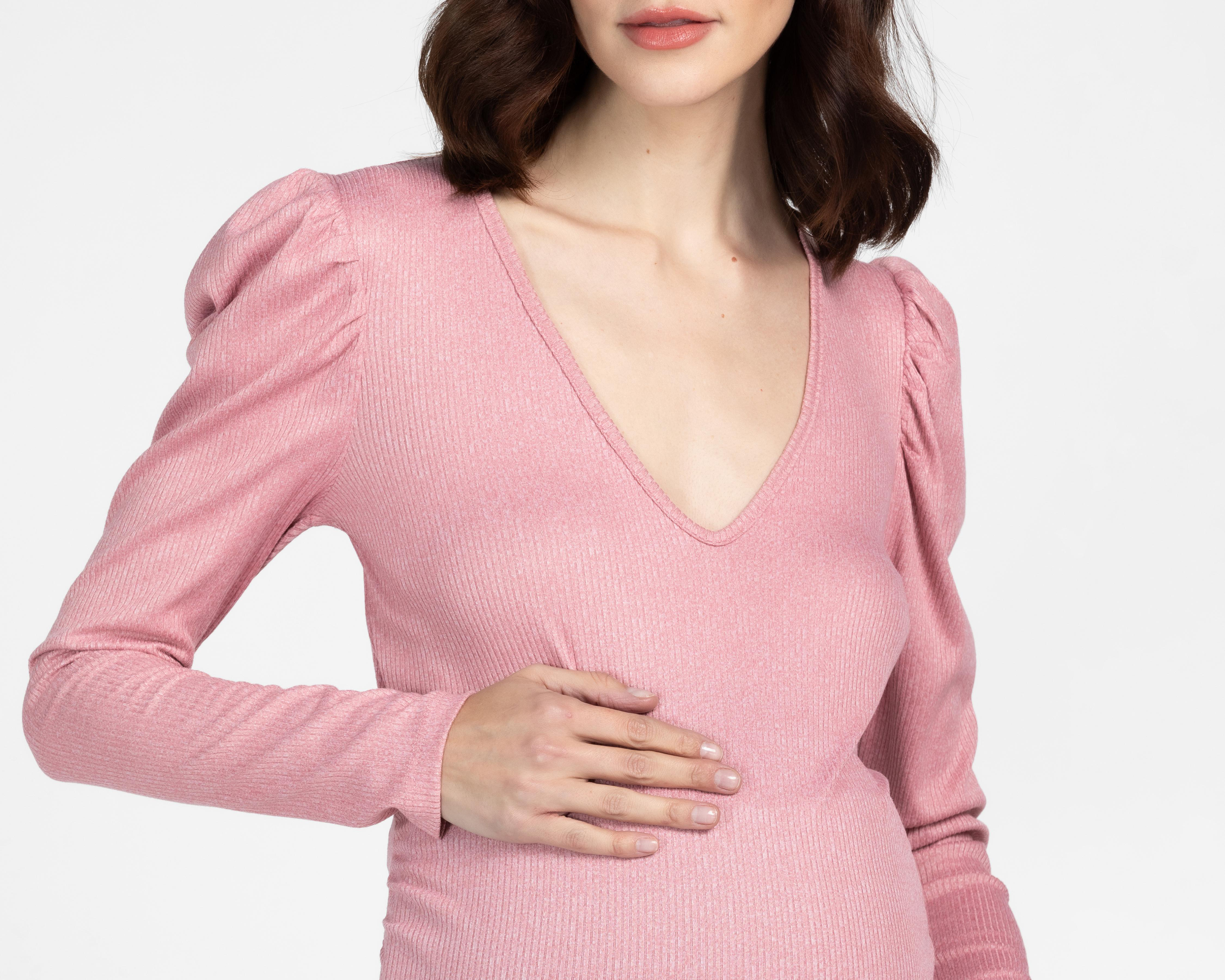 Foto 5 pulgar | Blusa de Maternidad Mamá Bella Manga Larga