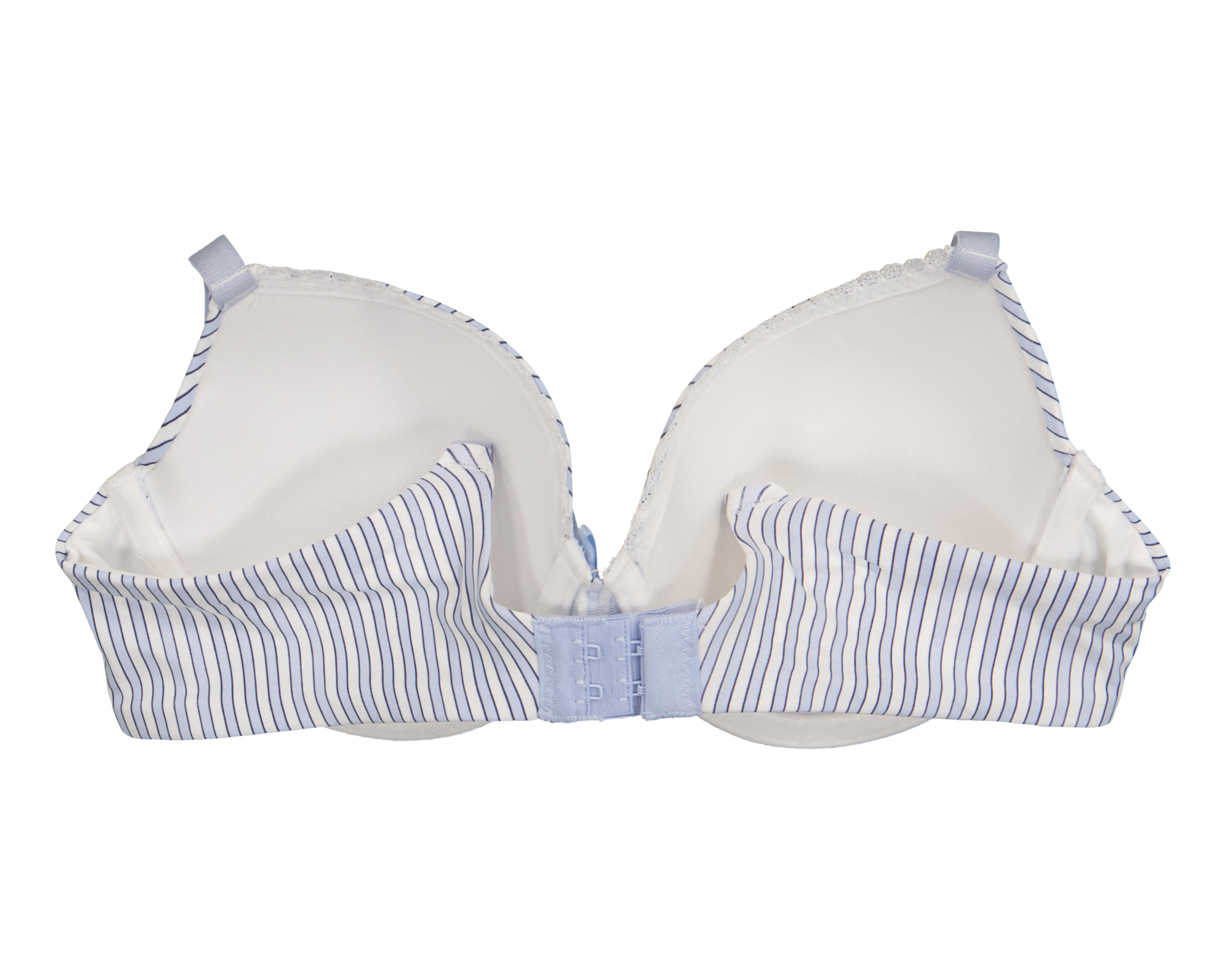 Foto 4 pulgar | Brasier Media Copa Azul Lovest para Mujer 2 Piezas