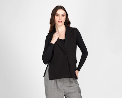 Foto 1 | Chaleco Negro Sahara para Mujer