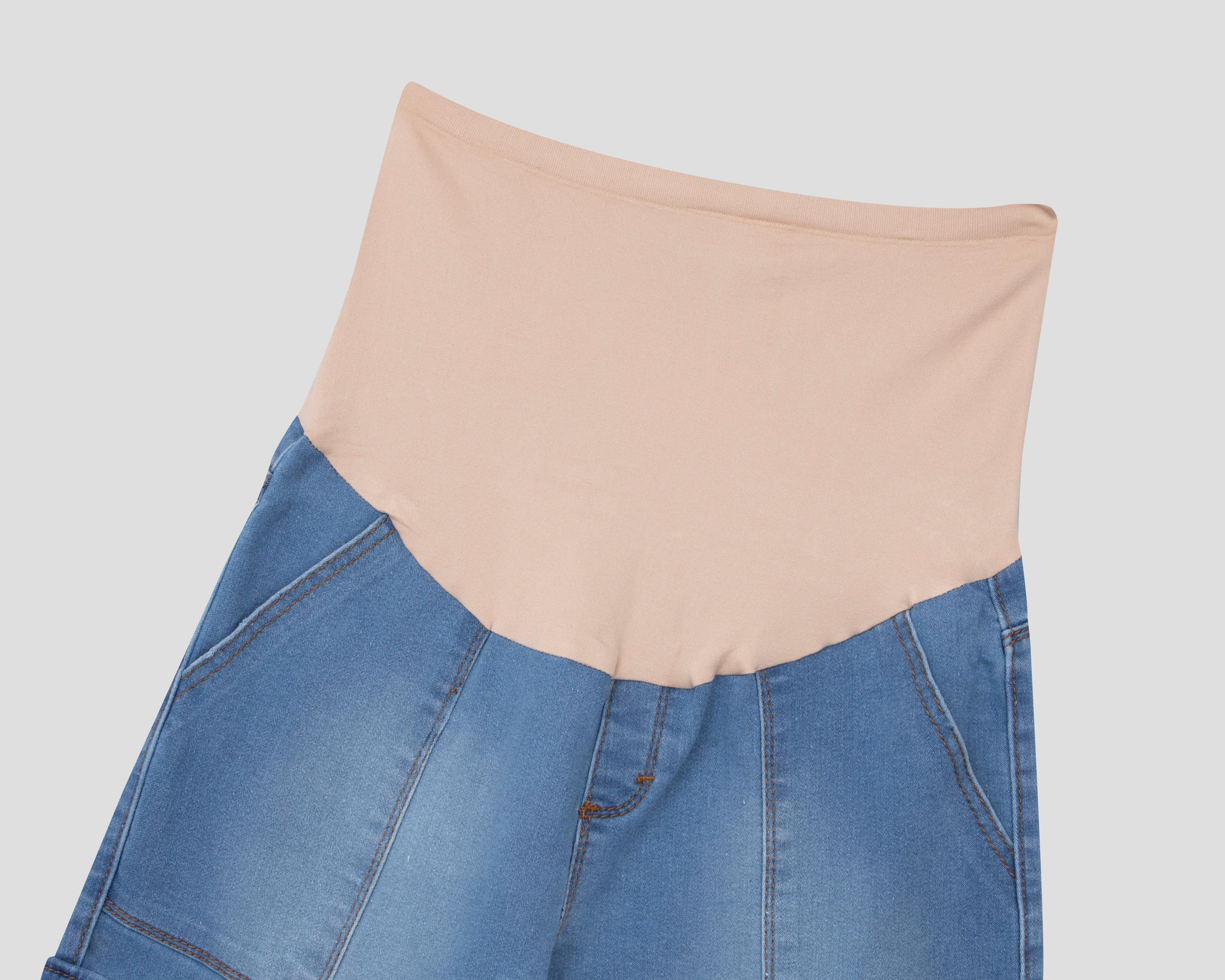 Foto 4 pulgar | Pantalón de Maternidad Mamá Bella con Bolsas