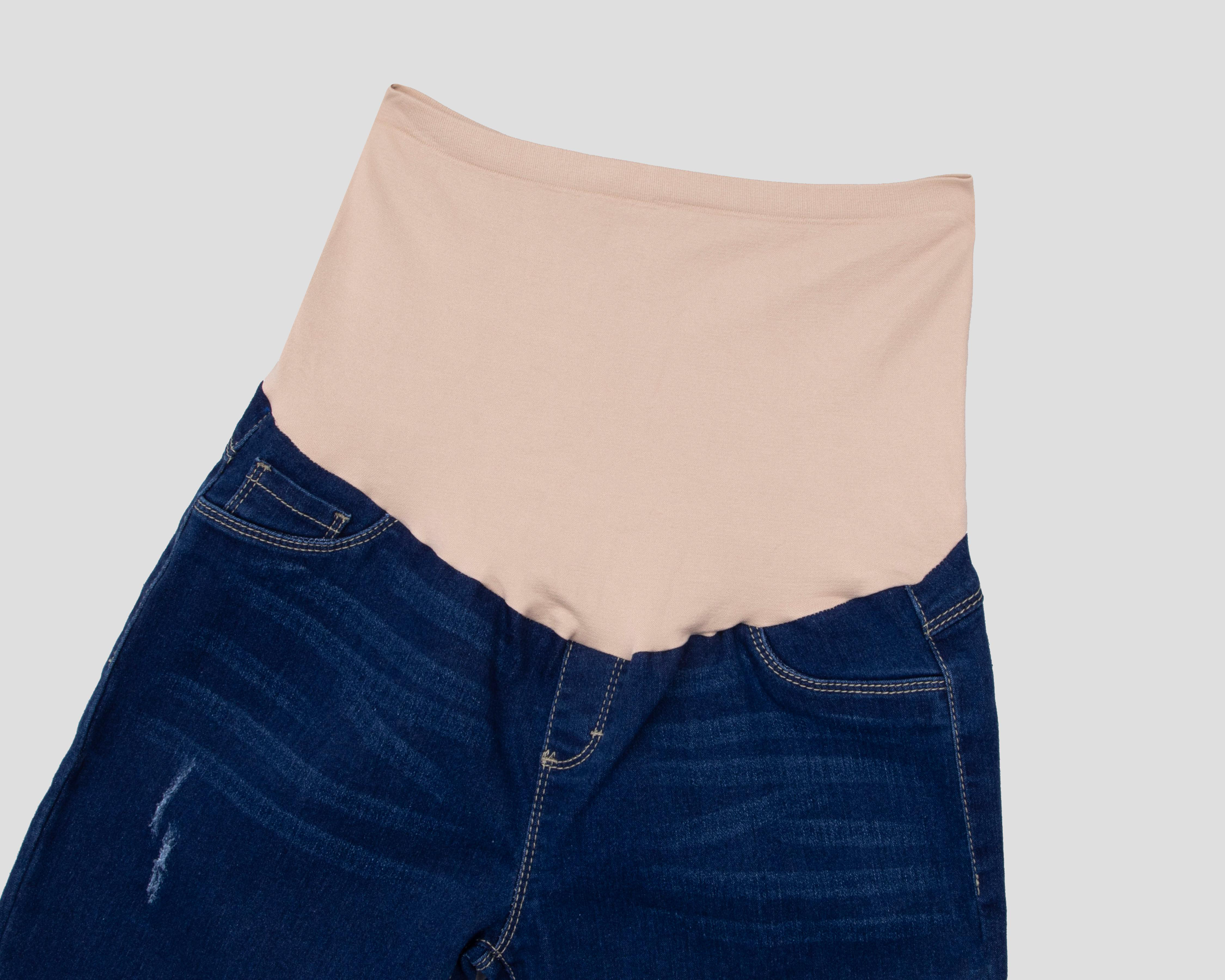 Foto 3 | Pantalón de Maternidad Mamá Bella Deslavado