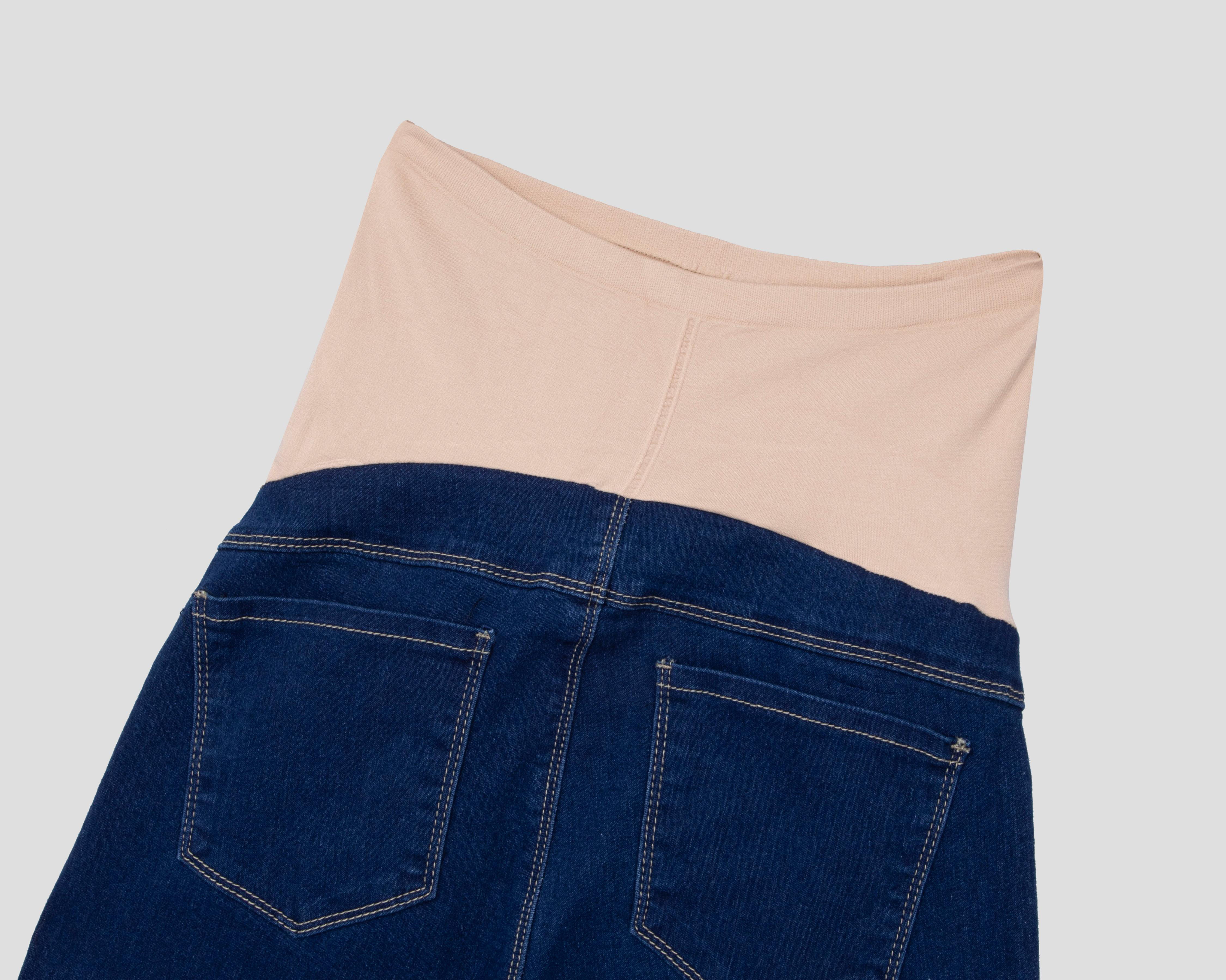 Foto 4 | Pantalón de Maternidad Mamá Bella Deslavado