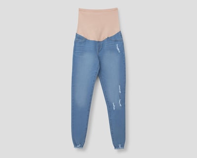 Foto 1 | Pantalón de Maternidad Mamá Bella Deslavado