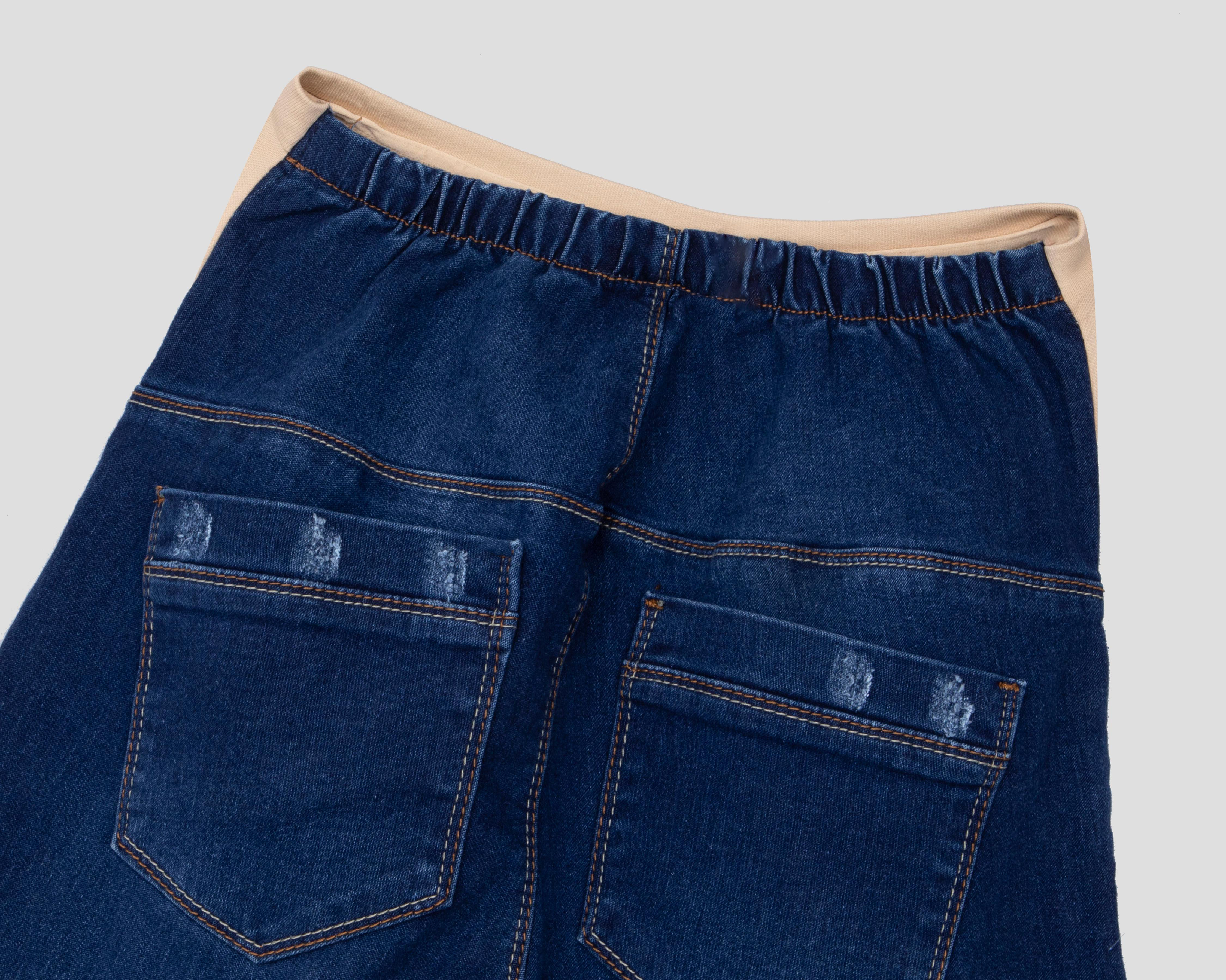 Foto 4 | Pantalón de Maternidad Mamá Bella Deslavado