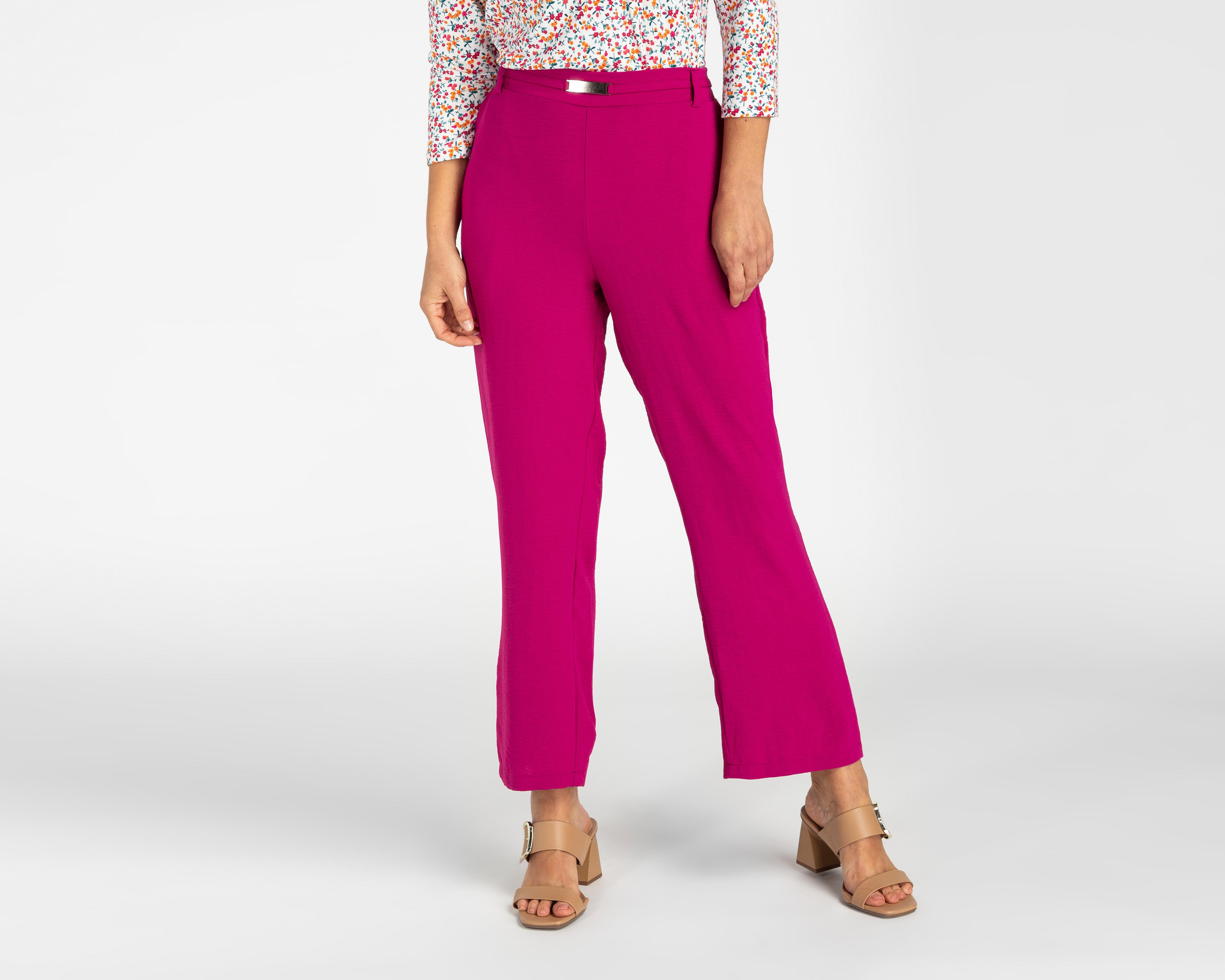 Pantalón de Vestir Sahara Rosa para Mujer $339