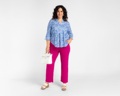 Foto 5 | Pantalón de Vestir Sahara Rosa para Mujer