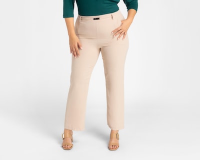 Foto 4 | Pantalón de Vestir Sahara Beige para Mujer