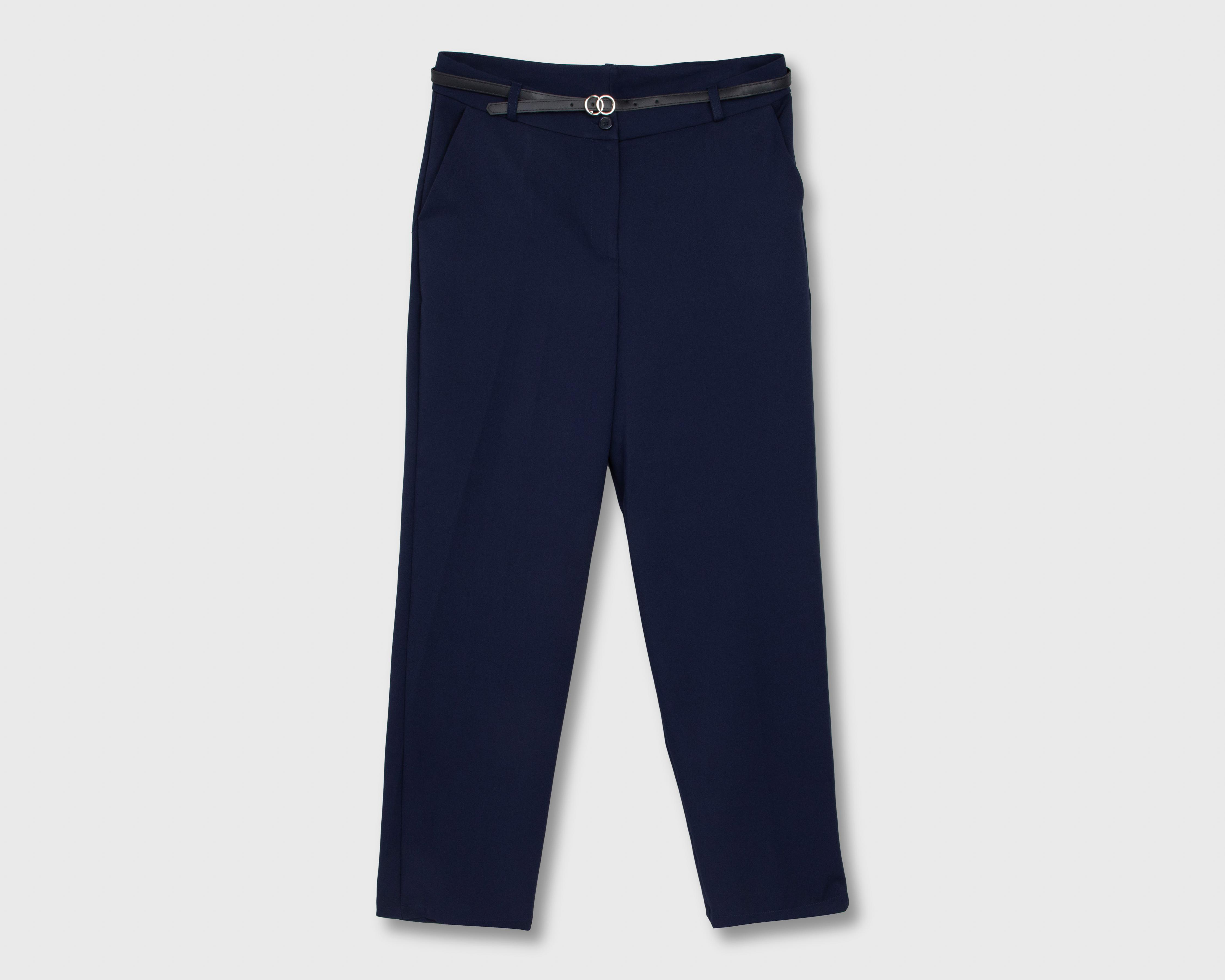 Foto 2 pulgar | Pantalón de Vestir Sahara con Cinturón para Mujer