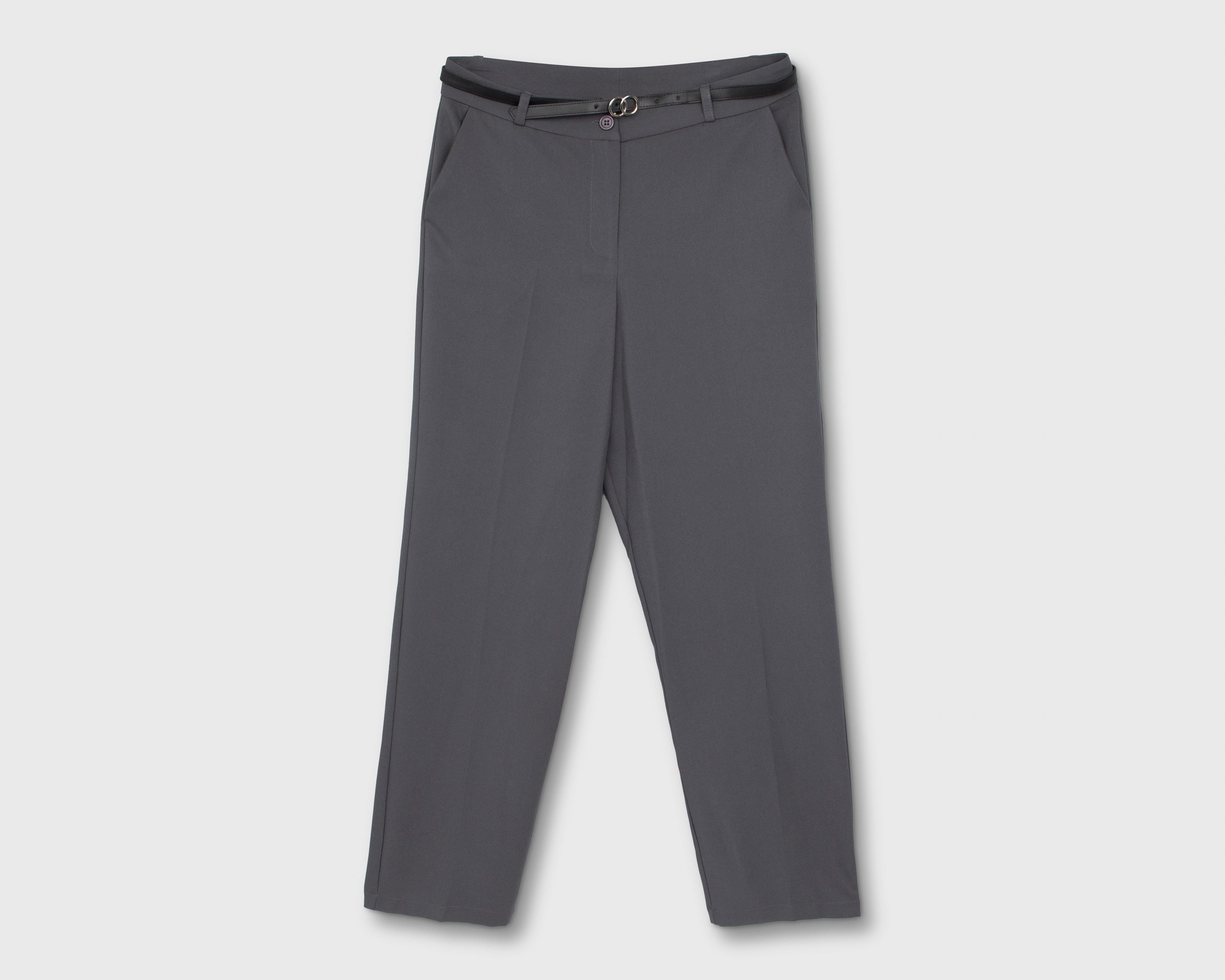 Foto 2 pulgar | Pantalón de Vestir Sahara con Cinturón para Mujer