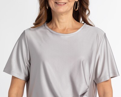 Foto 4 | Blusa Sahara Manga Corta con Zurcido
