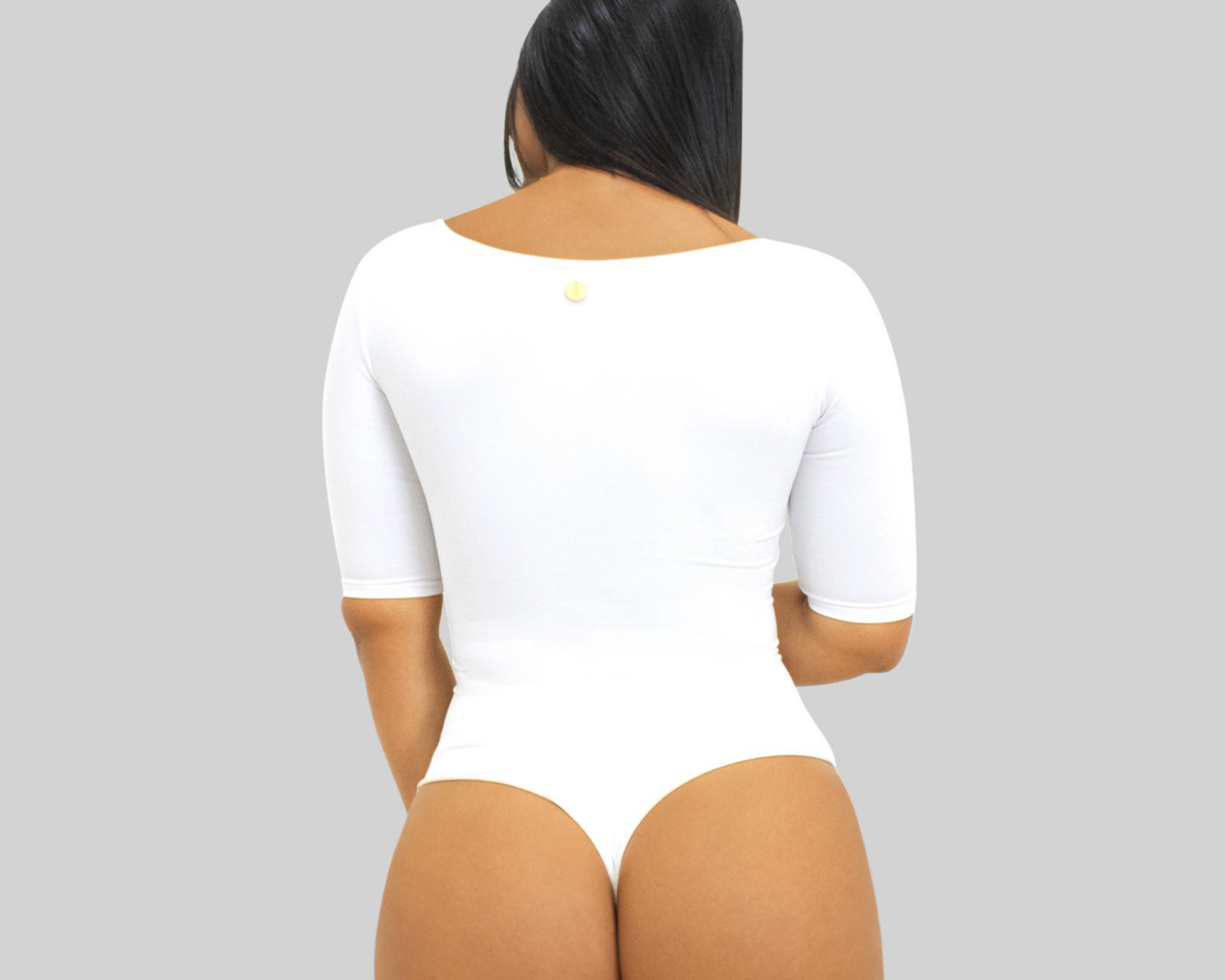 Foto 3 pulgar | Body con Control Bella Confidence Escote Profundo para Mujer