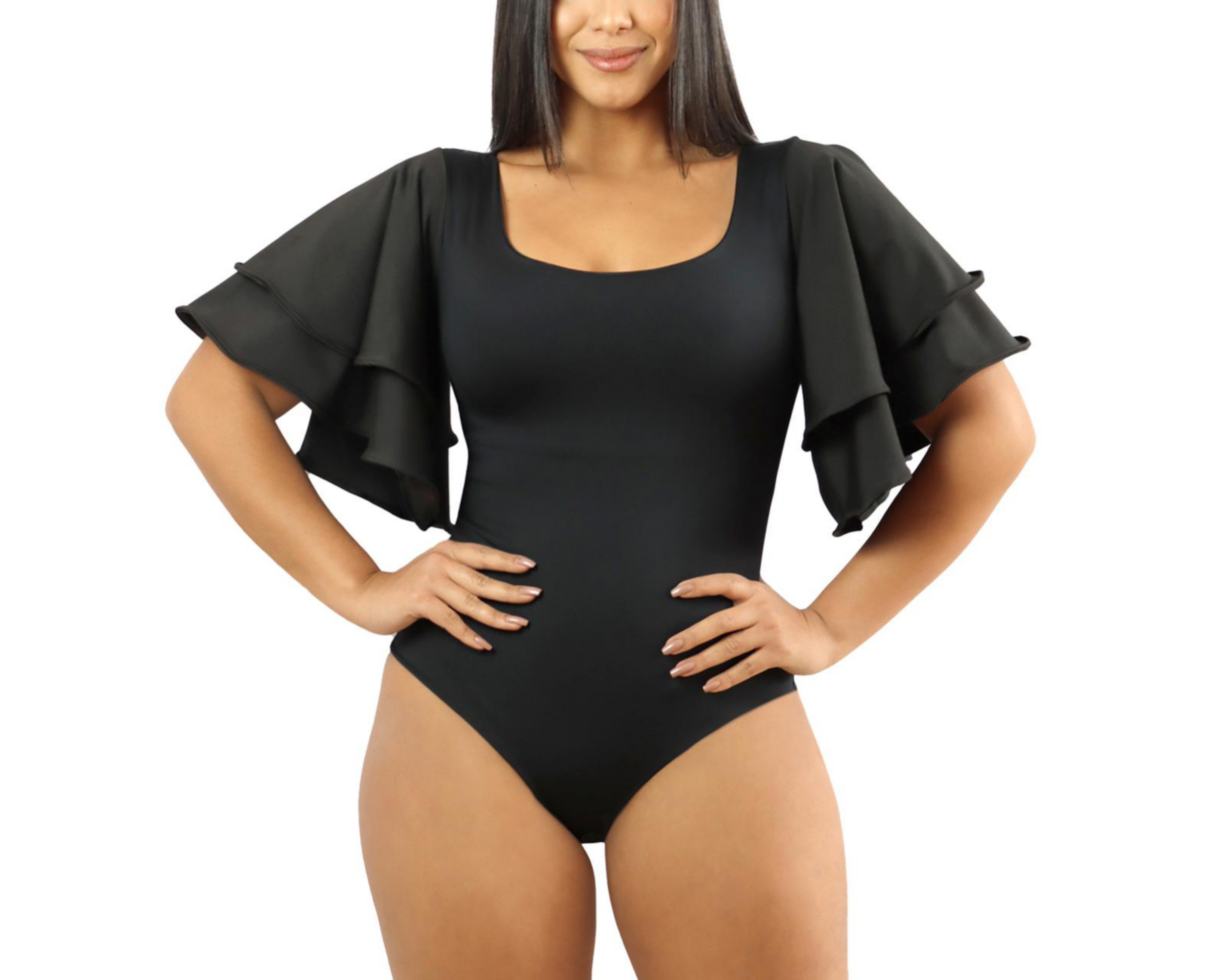 Foto 2 pulgar | Body con Control Bella Confidence tipo Blusa para Mujer