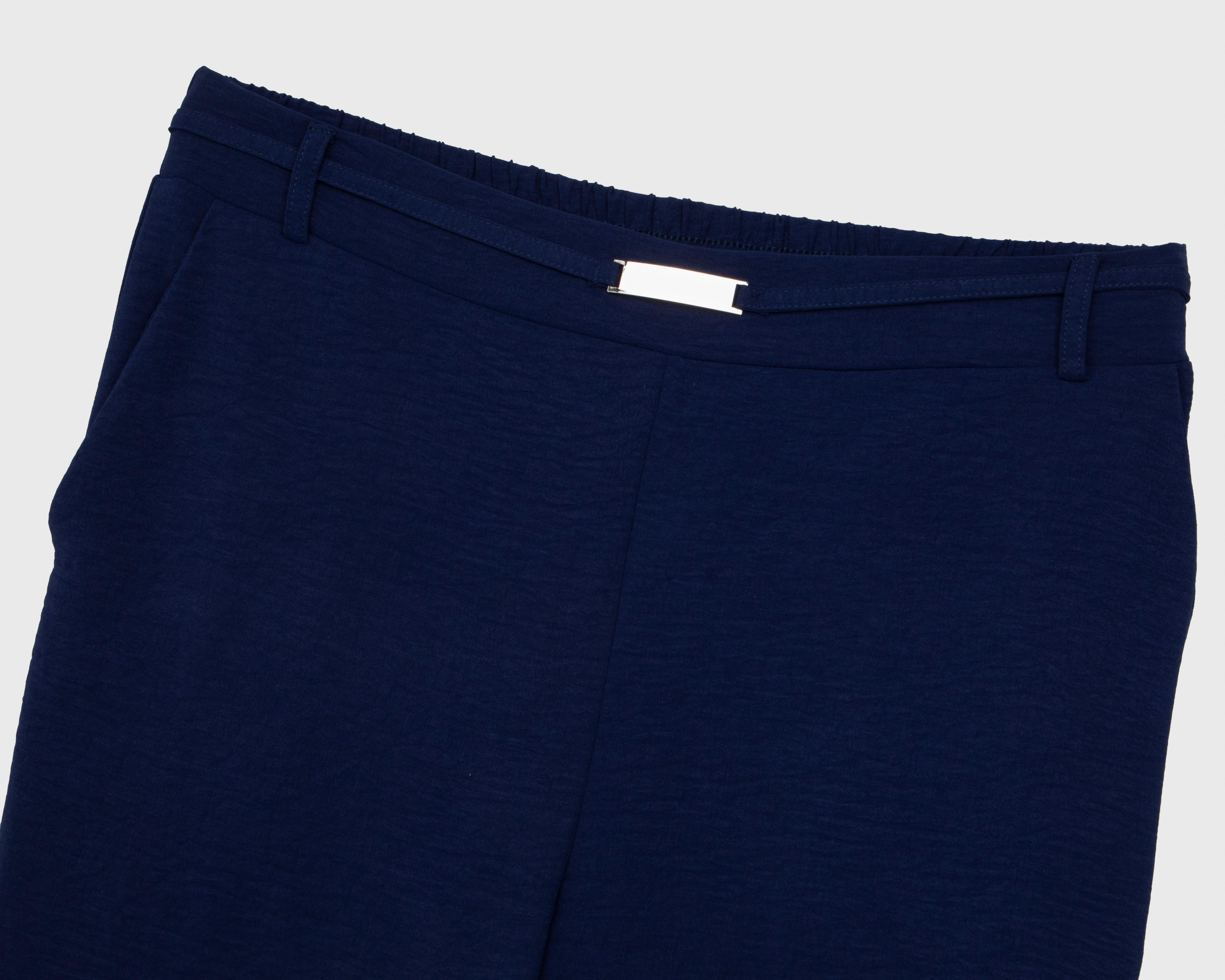 Foto 4 pulgar | Pantalón de Vestir Sahara Azul para Mujer