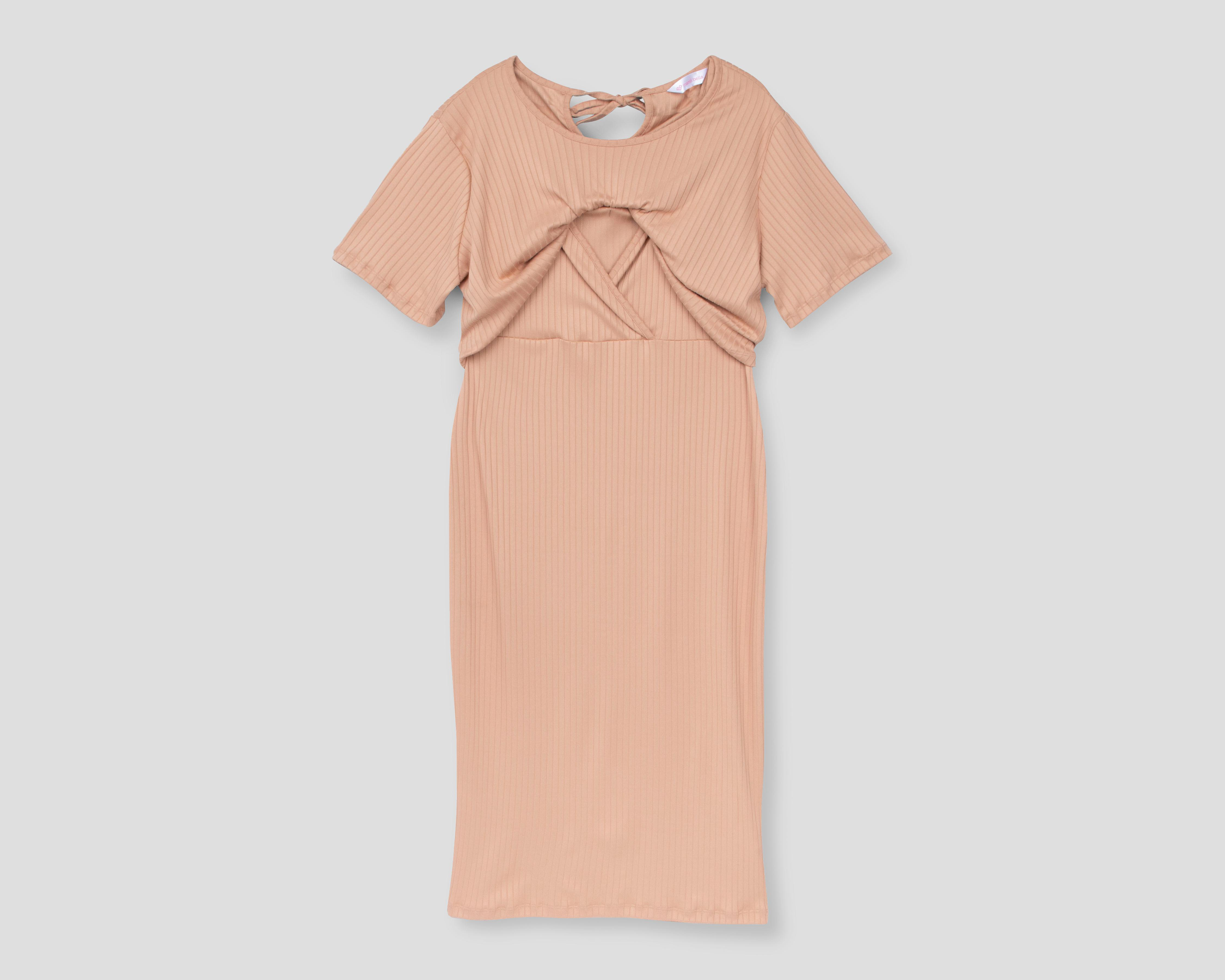 Foto 2 | Vestido de Maternidad Mamá Bella Acanalado 2 Piezas