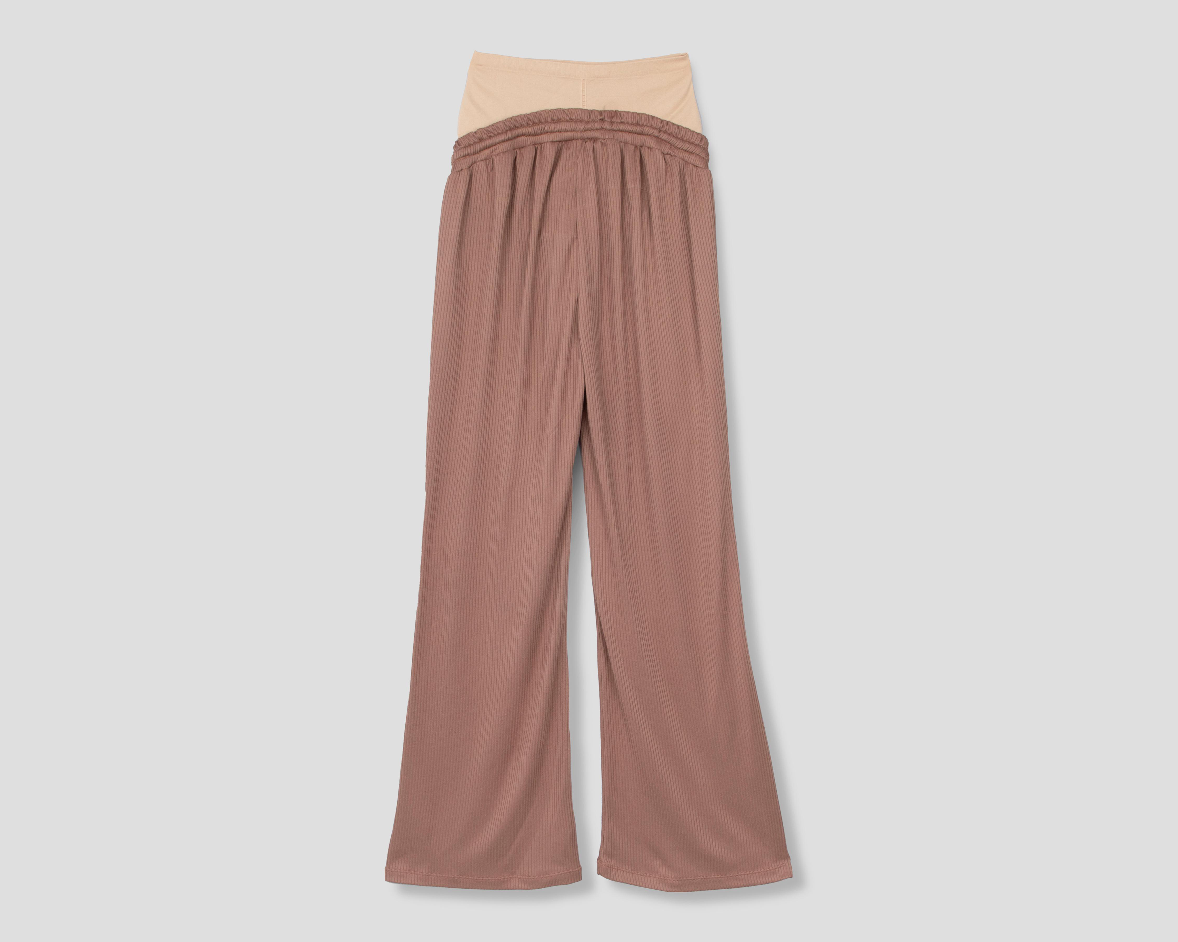 Foto 2 | Pantalón de Maternidad Mamá Bella Acanalado